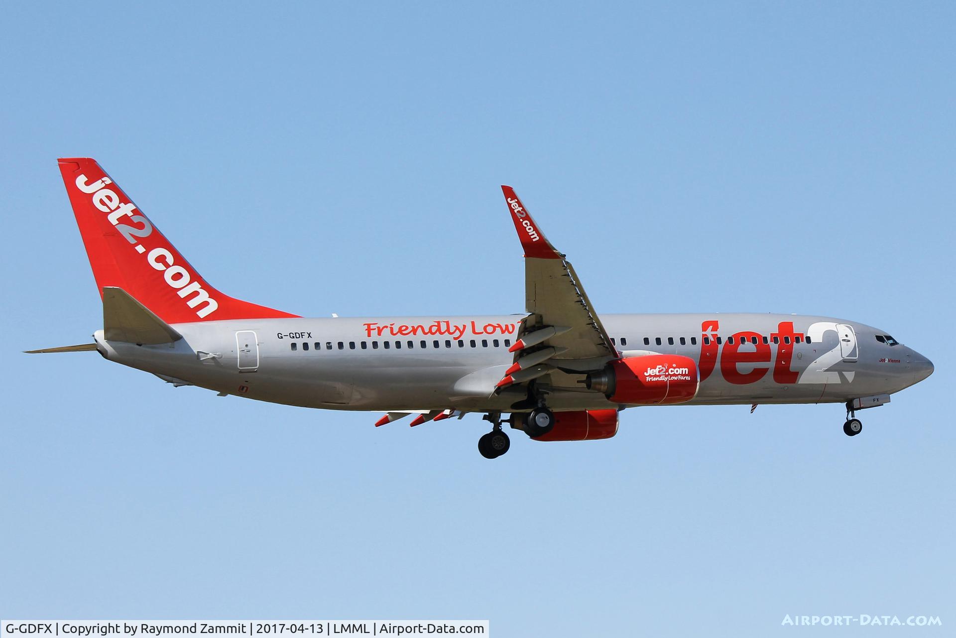 G-GDFX, 2000 Boeing 737-8K5 C/N 27987, B737-800 G-GDFX Jet2Com