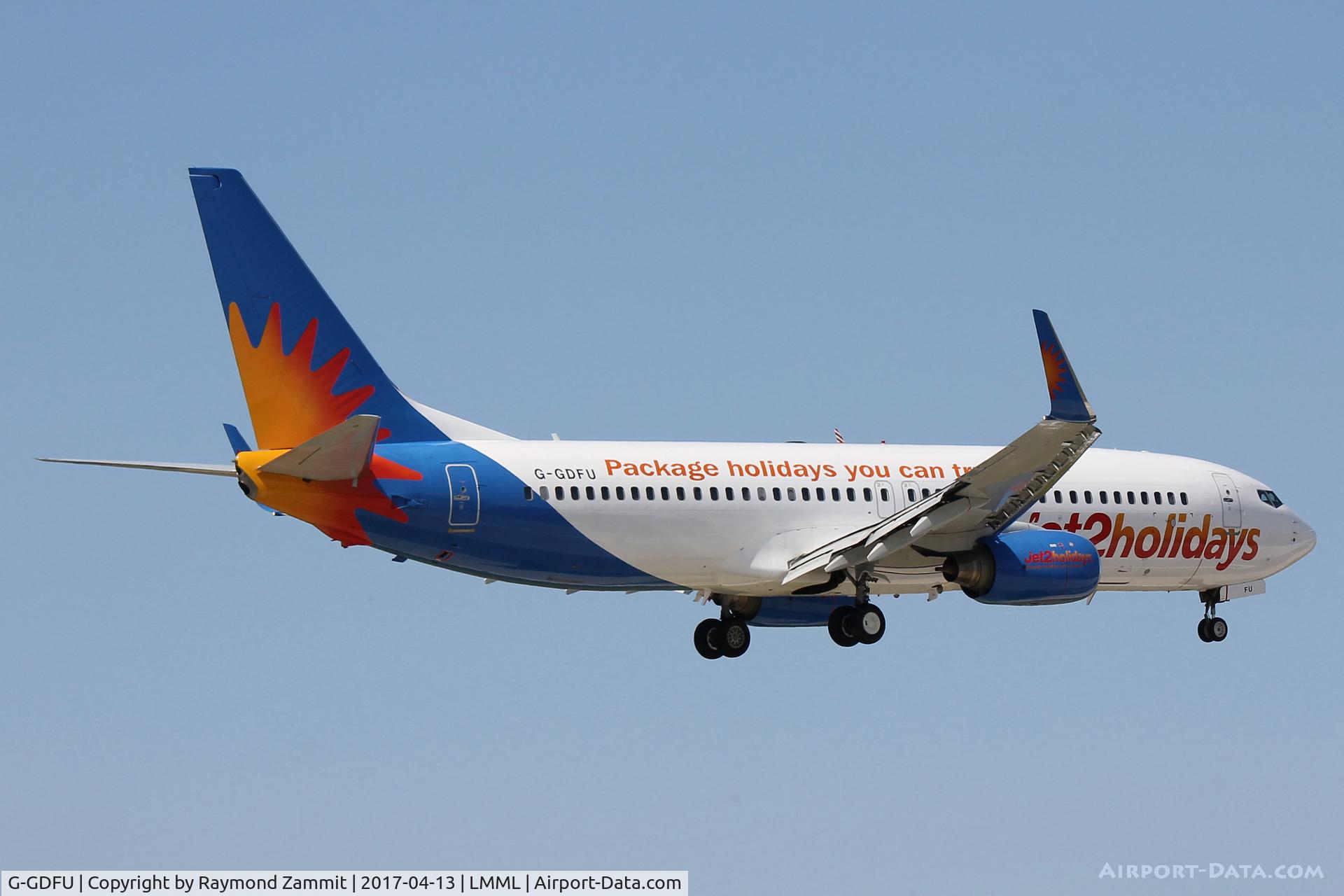 G-GDFU, 2001 Boeing 737-8K5 C/N 30416, B737-800 G-GDFU Jet2Com