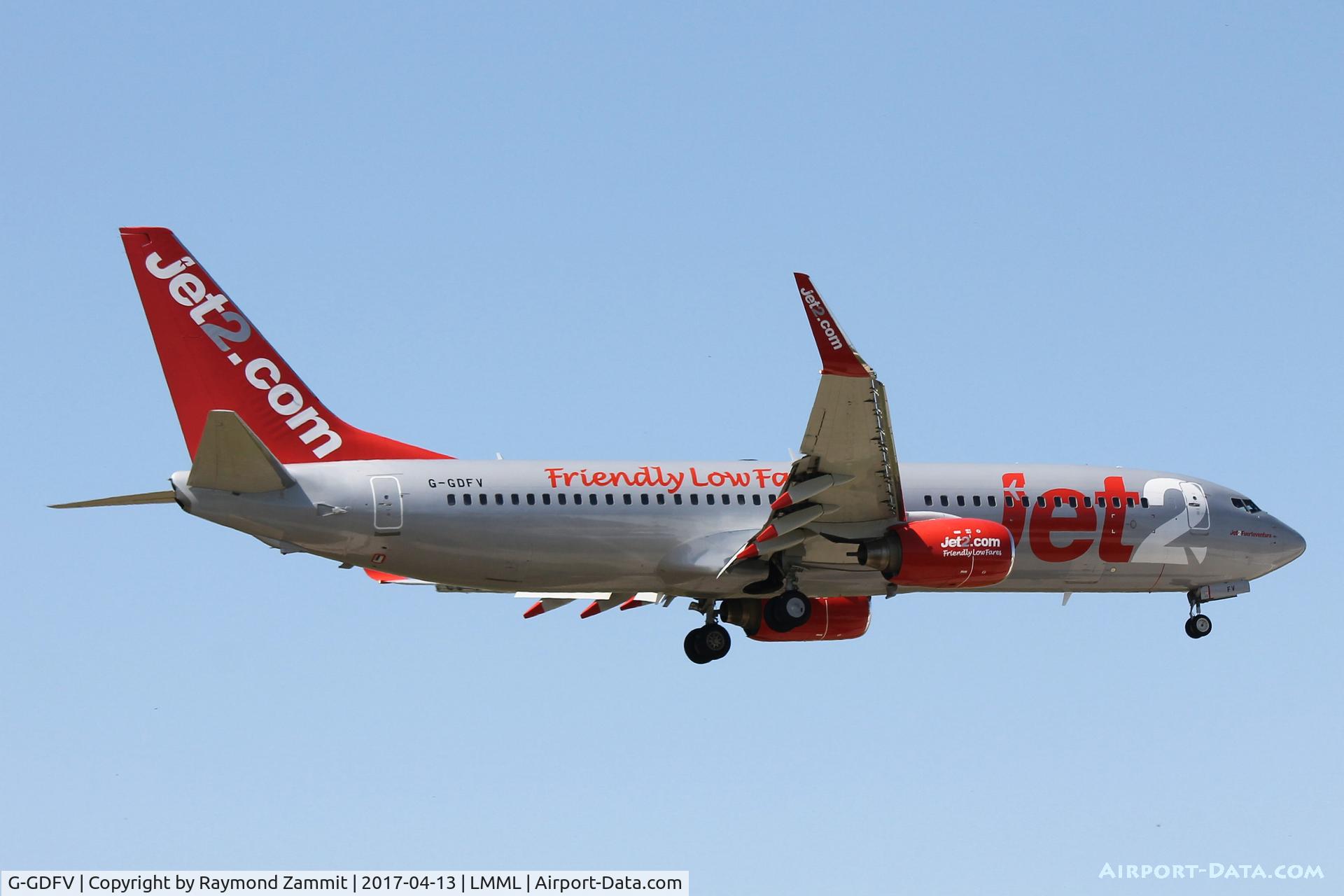G-GDFV, 1998 Boeing 737-85F C/N 28821, B737-800 G-GDFV Jet2Com