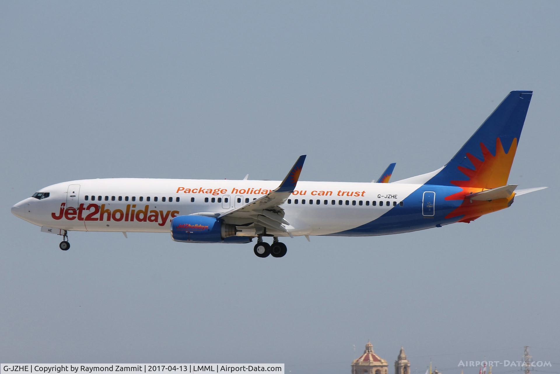 G-JZHE, 2000 Boeing 737-8K2 C/N 30390, B737-800 G-JZHE Jet2Com