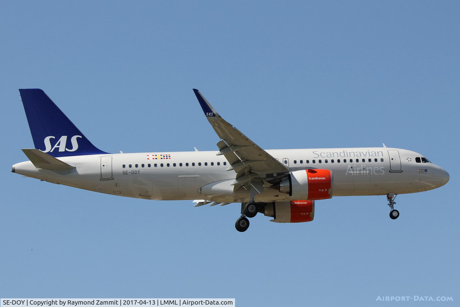 SE-DOY, 2017 Arbus A320-251N C/N 7499, A320 SE-DOY SAS