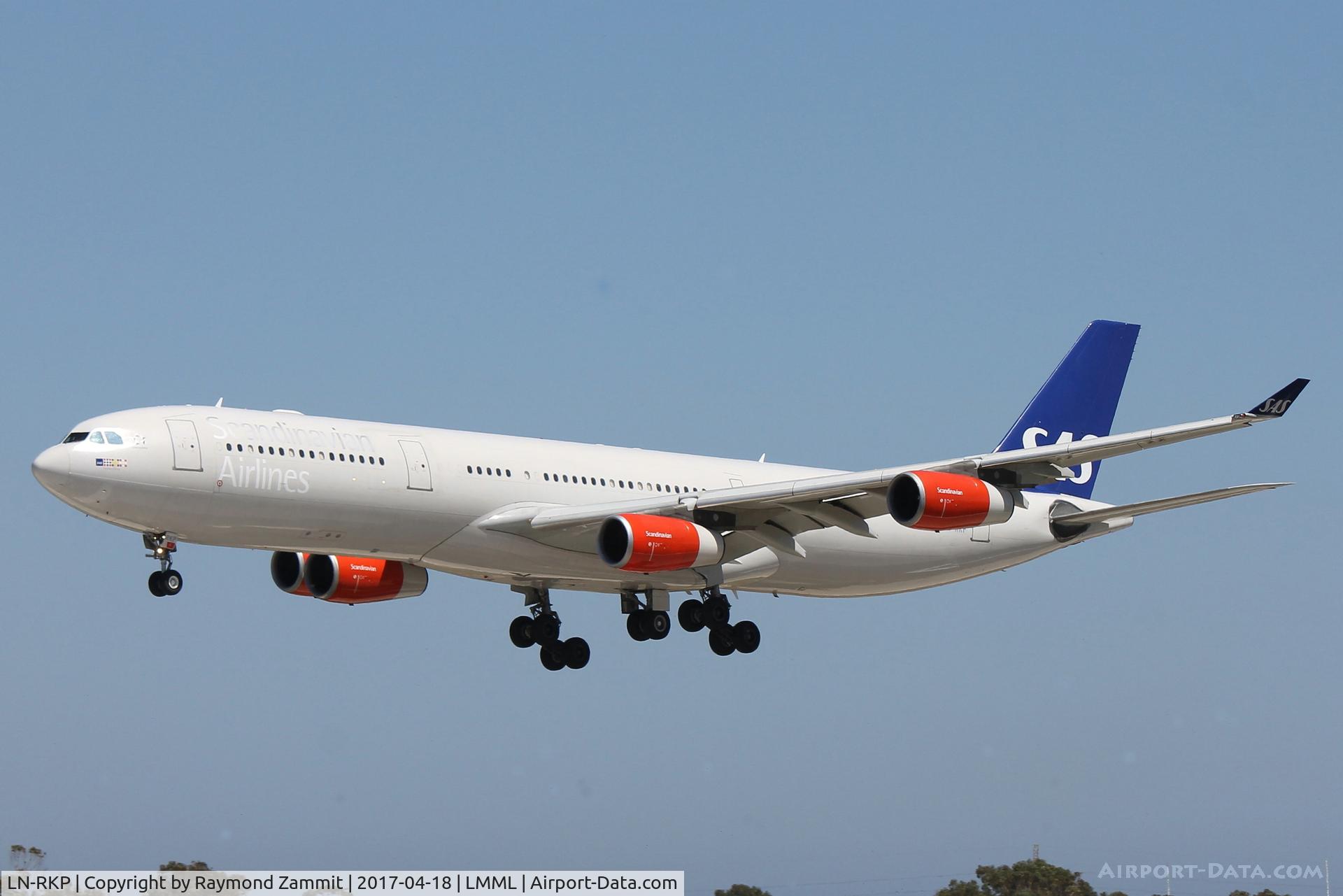 LN-RKP, 1997 Airbus A340-313X C/N 167, A340 LN-RKP SAS