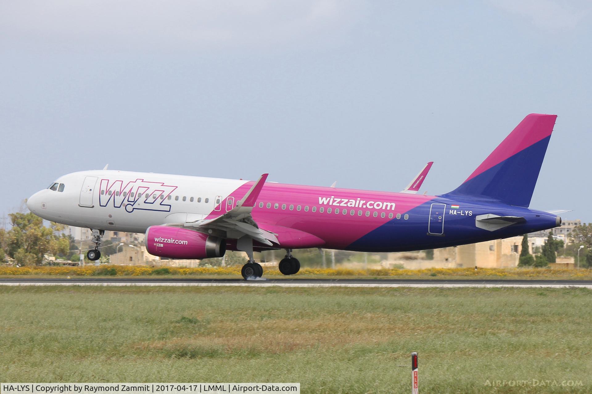 HA-LYS, 2015 Airbus A320-232 C/N 6662, A320 HA-LYS Wizzair