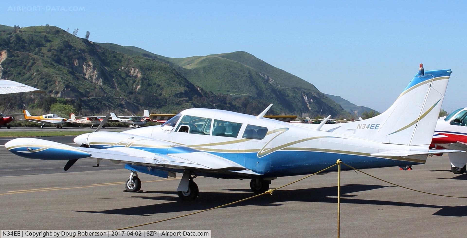 N34EE, 1966 Piper PA-30 Twin Comanche Twin Comanche C/N 30-1138, 1966 Piper PA-30 TWIN COMANCHE, two Lycoming IO-320s 160 Hp each, tip tanks, 6 seat version