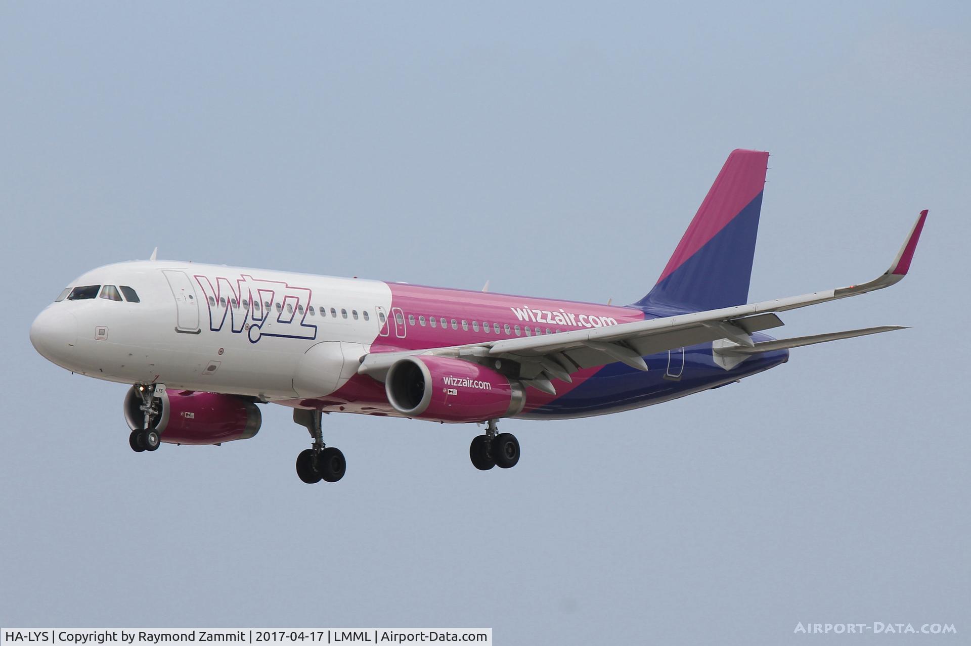 HA-LYS, 2015 Airbus A320-232 C/N 6662, A320 HA-LYS Wizzair