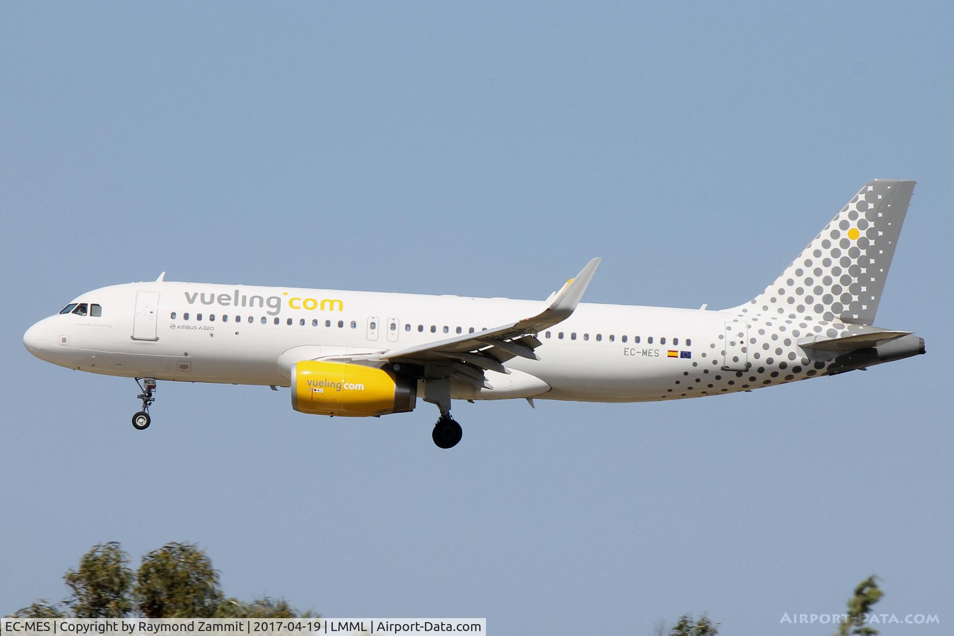 EC-MES, 2015 Airbus A320-232 C/N 6518, A320 EC-MES Vueling