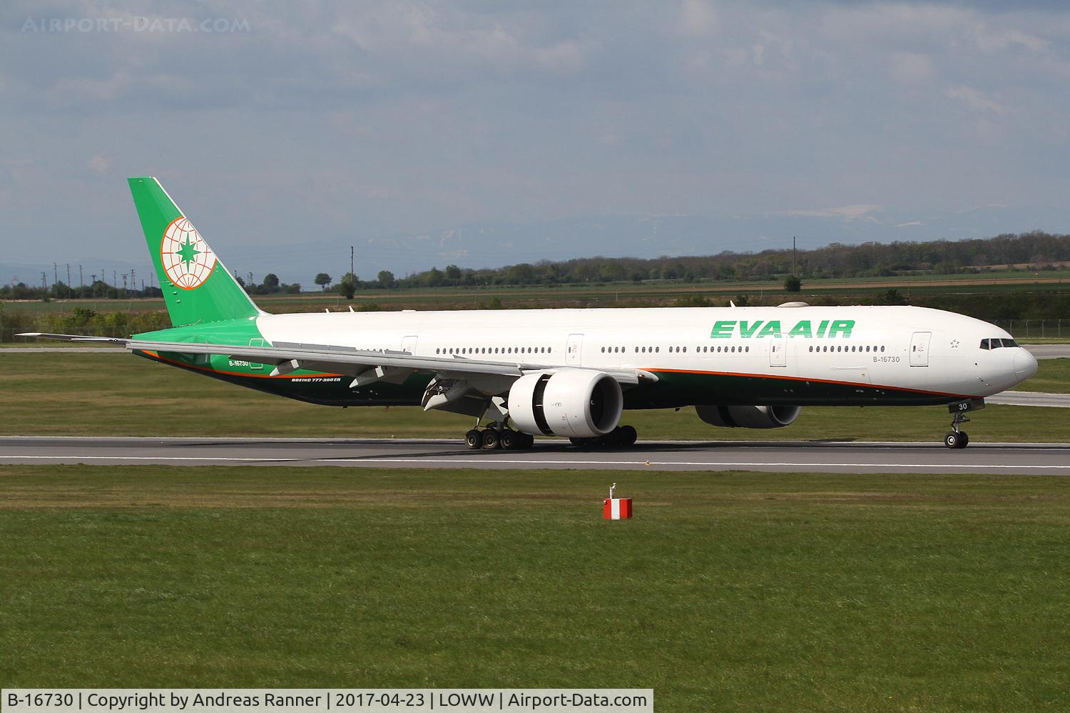 B-16730, 2016 Boeing 777-300/ER C/N 62286, Eva Air Boeing 777