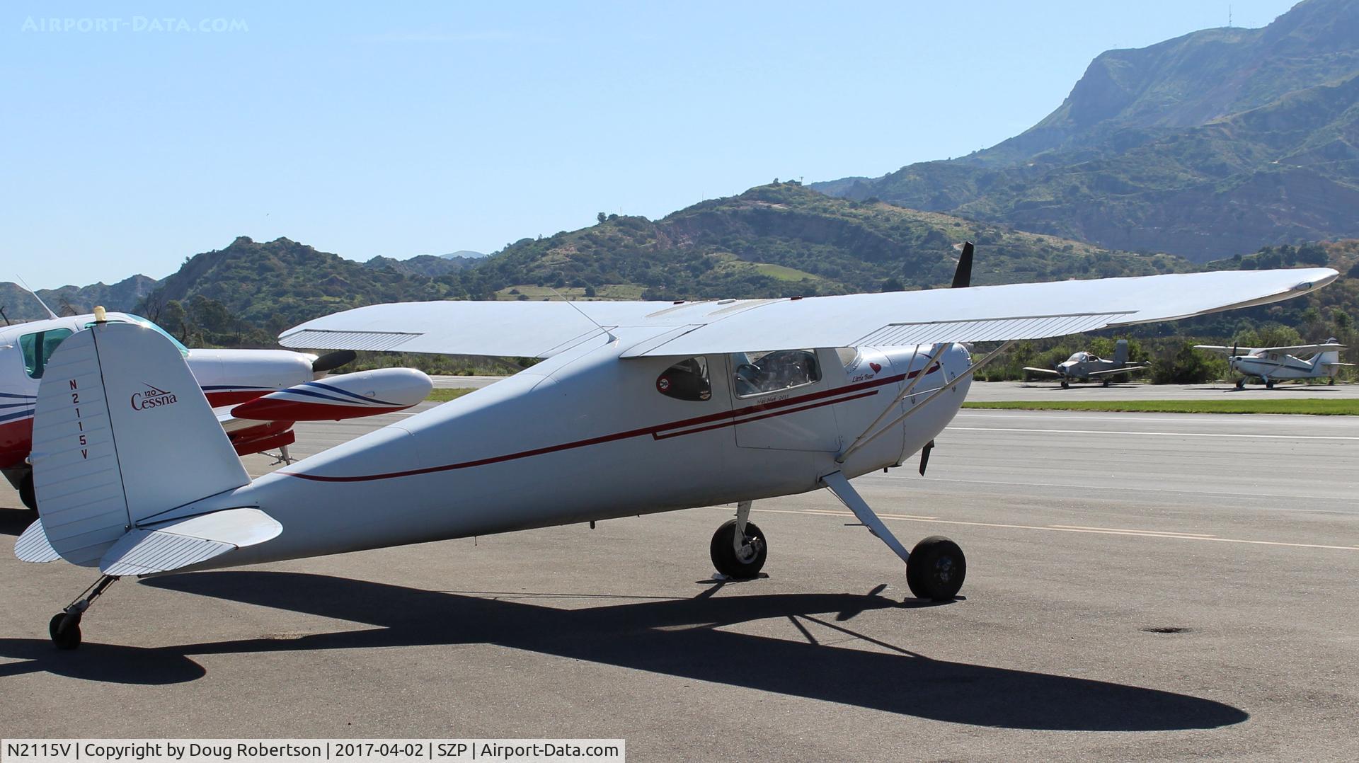 N2115V, 1948 Cessna 120 C/N 14340, 1948 Cessna 120, Continental C85 85 Hp