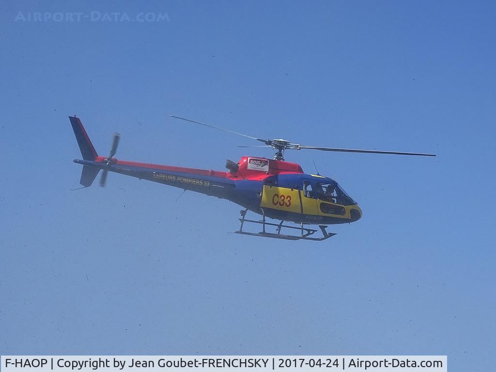 F-HAOP, Aerospatiale AS-350B-2 Ecureuil C/N 2557, CHARLIE 33, Cissac forest fire