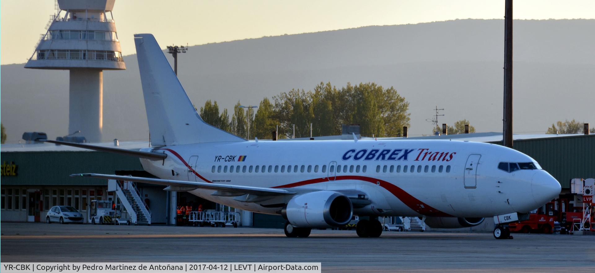 YR-CBK, 1992 Boeing 737-382 C/N 25162, Foronda - Vitoria-Gasteiz - España
