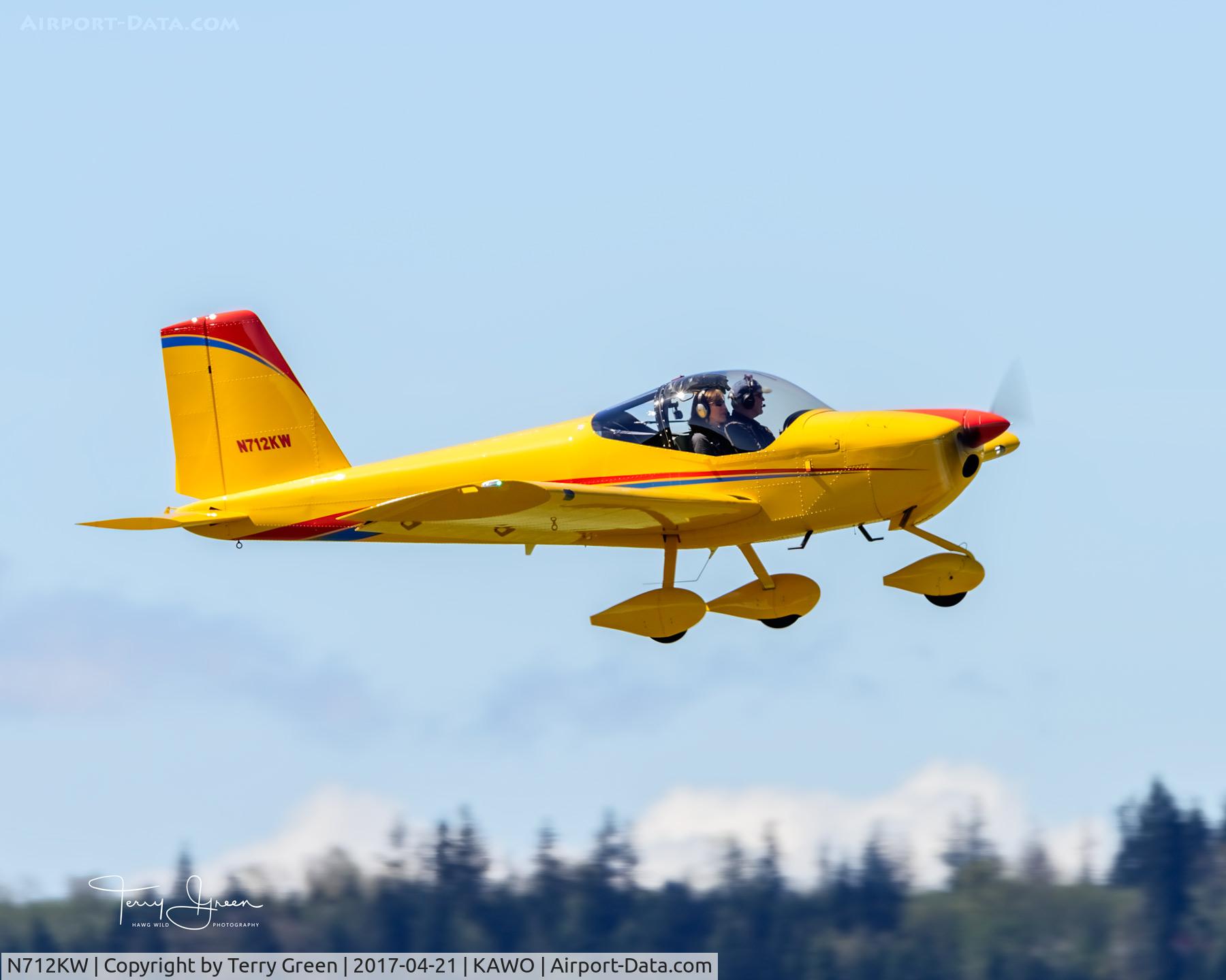 N712KW, 2015 Vans RV-12 C/N 120642, KAWO