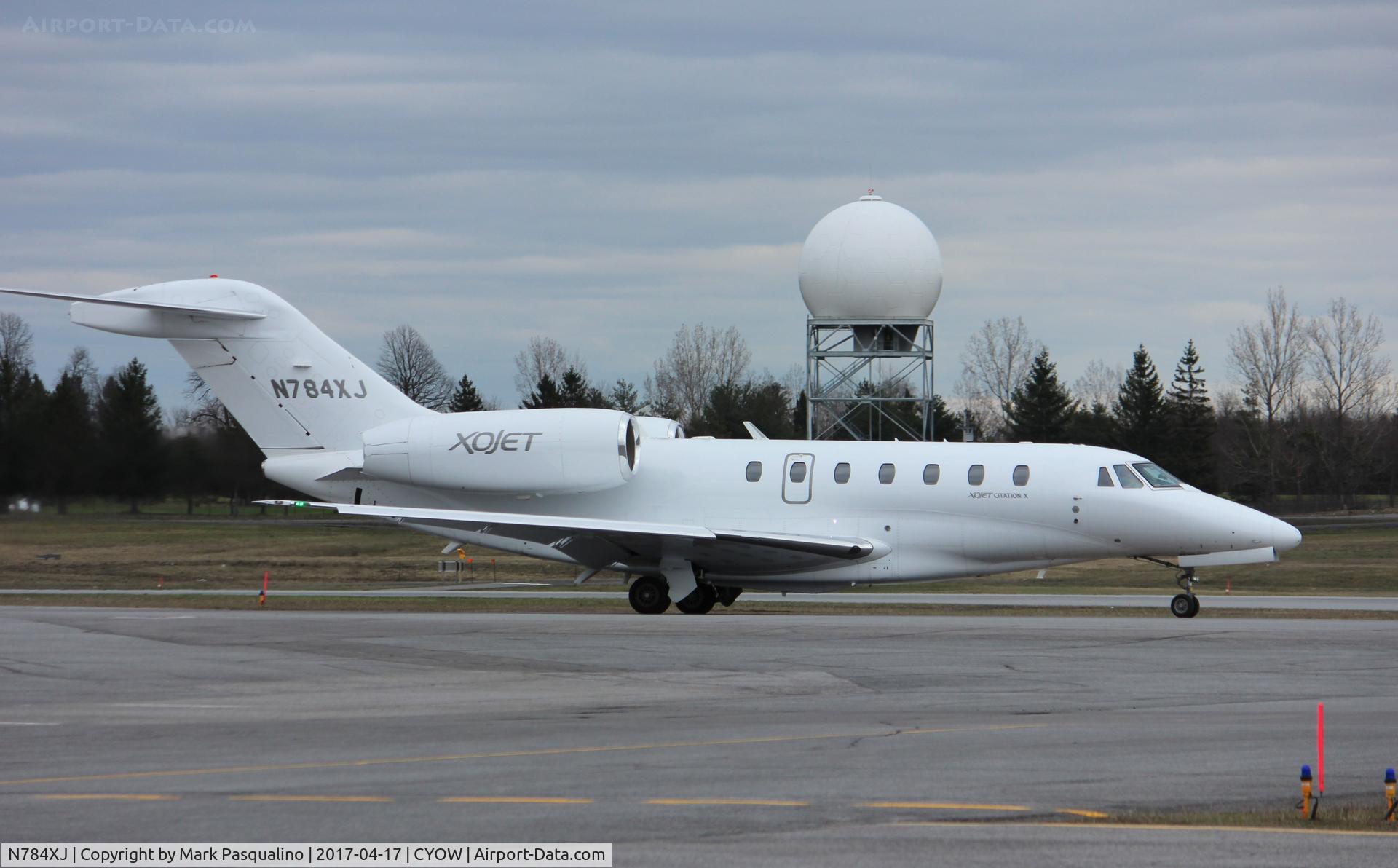 N784XJ, 2008 Cessna 750 Citation X Citation X C/N 750-0284, Cessna 750