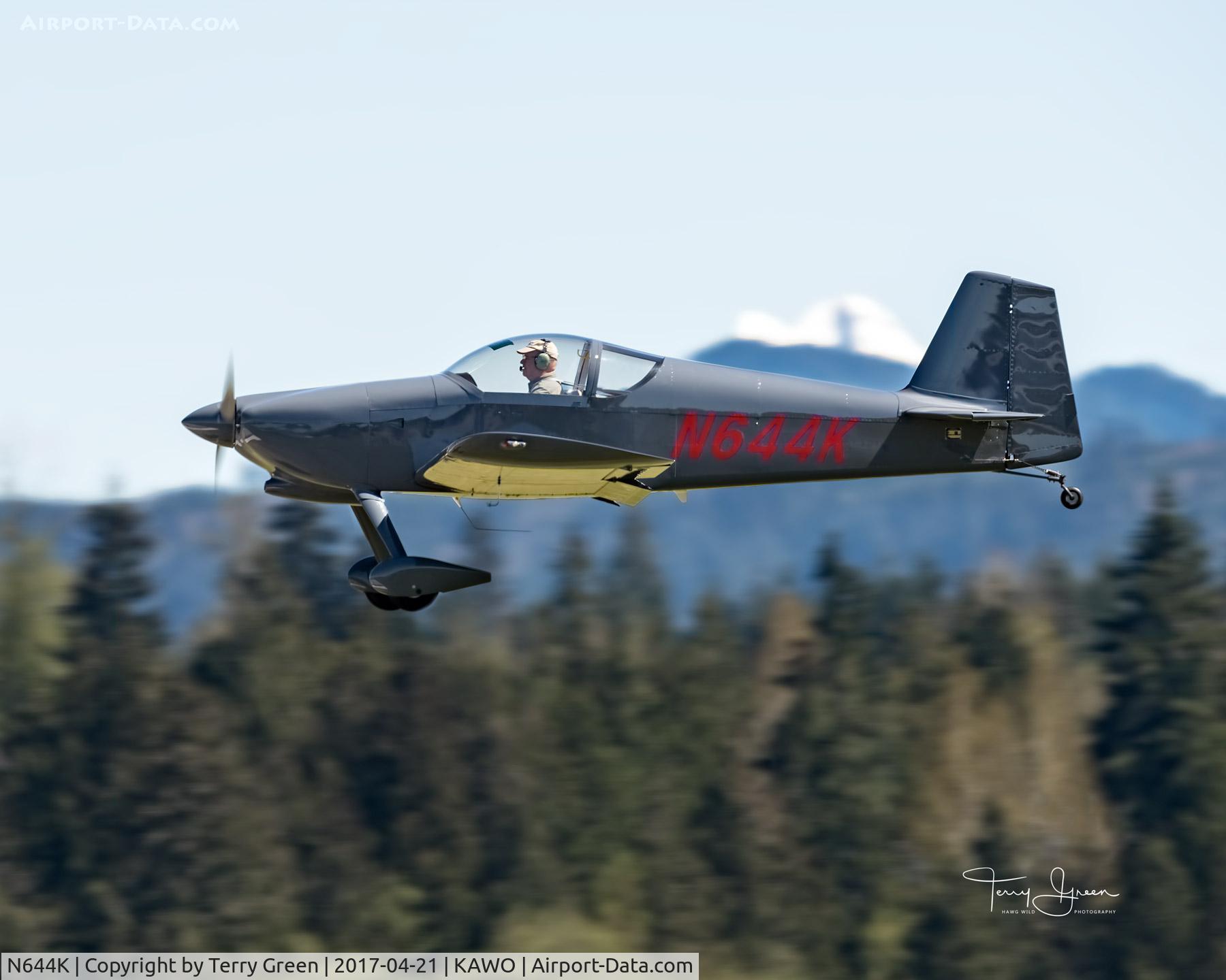 N644K, 1999 Vans RV-6 C/N 60209, KAWO