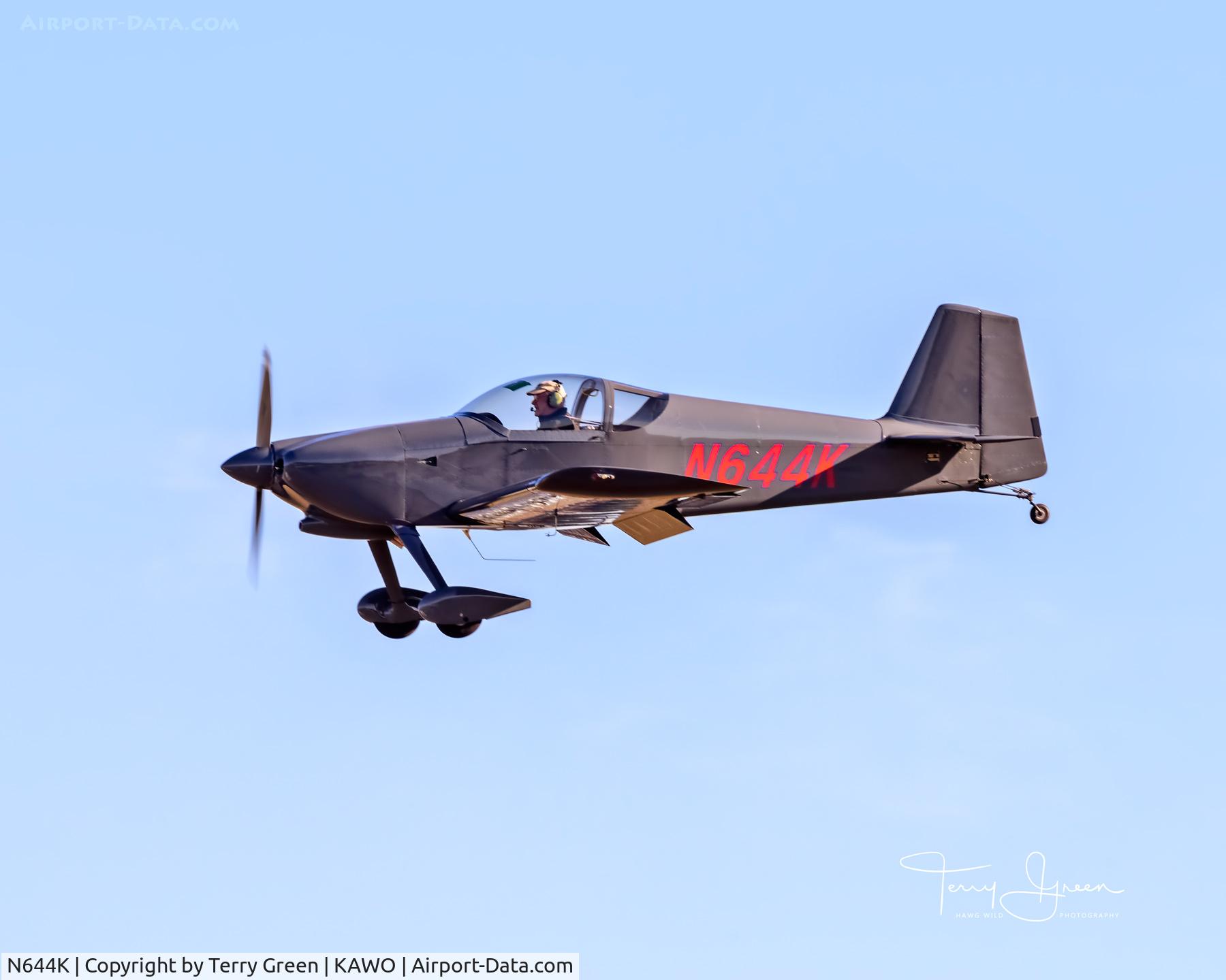 N644K, 1999 Vans RV-6 C/N 60209, KAWO