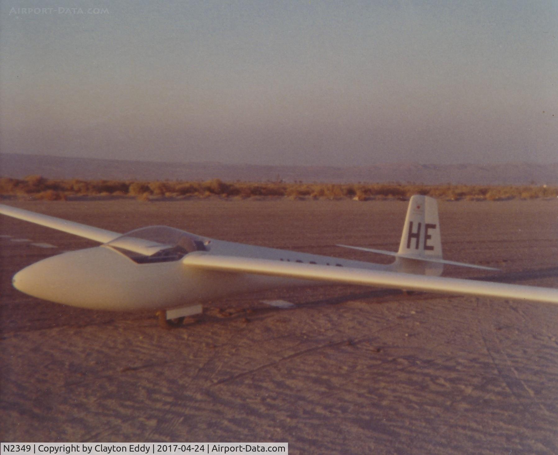 N2349, 1969 Glasflugel STANDARD LIBELLE C/N 58, N2349
