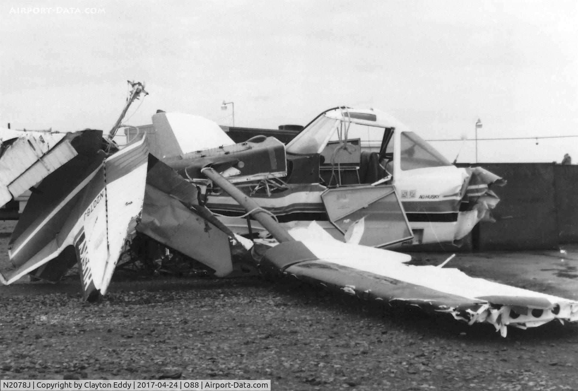 N2078J, 1978 Cessna T188C C/N T18803368T, Old Rio Vista Airport 1980's?