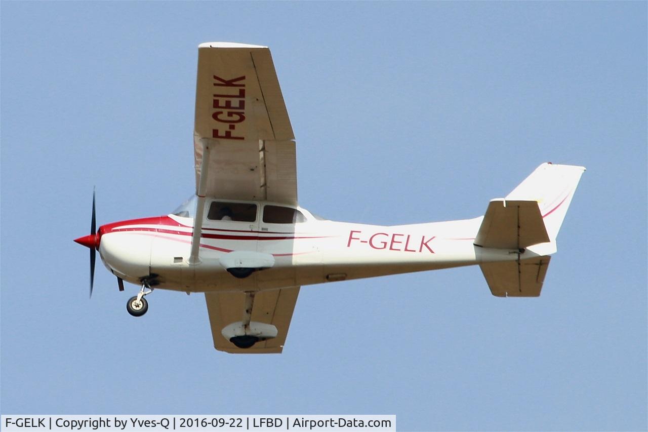 F-GELK, Reims F172N Skyhawk C/N 1811, Reims F172N Skyhawk, Take off rwy 23, Bordeaux Mérignac airport (LFBD-BOD)