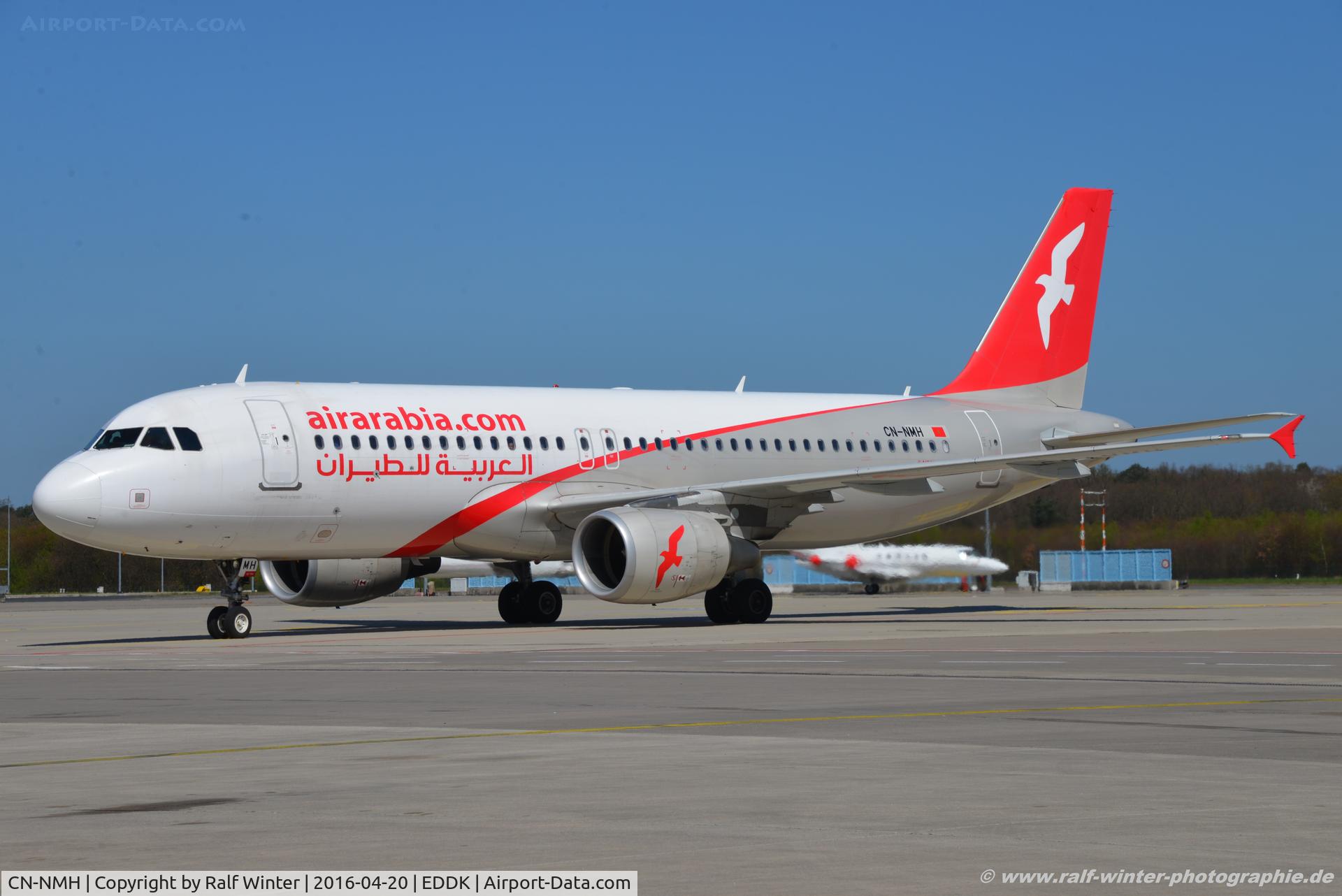 CN-NMH, 2012 Airbus A320-214 C/N 5143, Airbus A320-214 - 3O MAC Air Arabia Maroc - 5143 - CN-NMH - 20.04.2016 - CGN