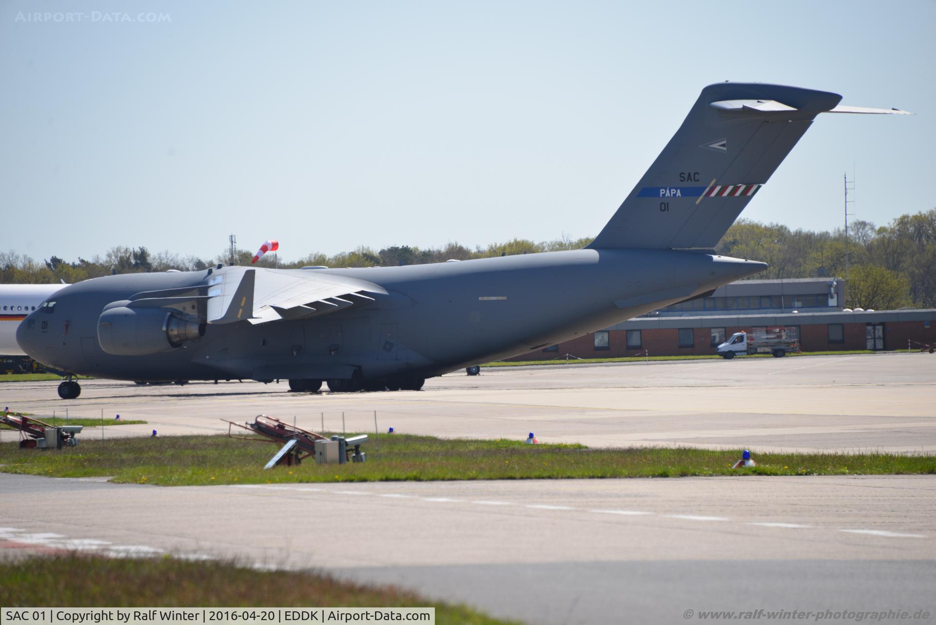 SAC 01, 2008 Boeing C-17A Globemaster III C/N F-207, Boeing C-17A Globemaster III -  NATO Strategic Airlift Capability - F207 - SAC01 - 20.04.2016 - CGN