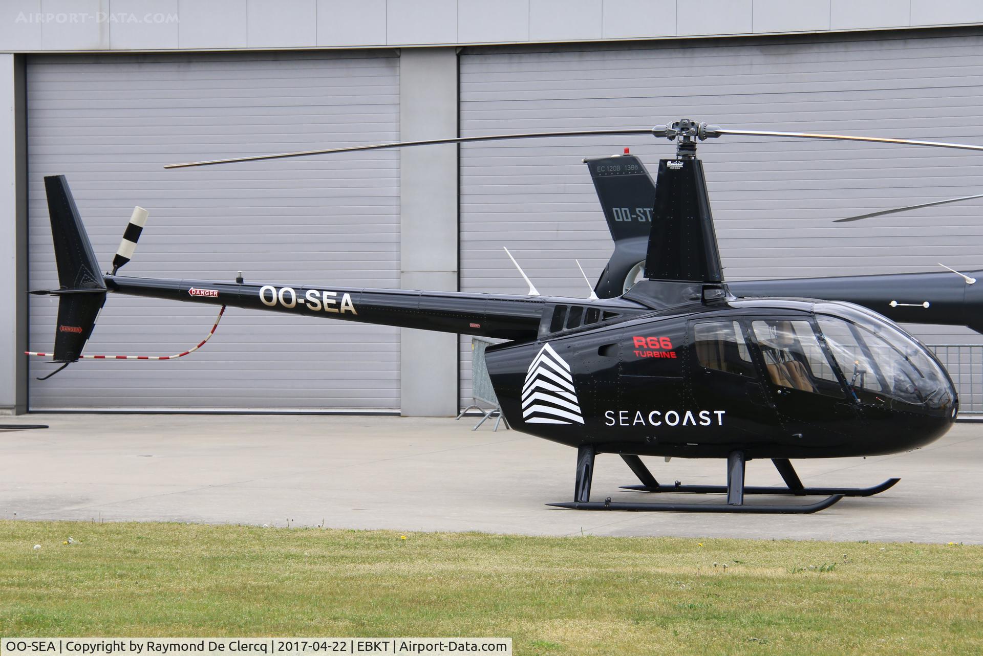 OO-SEA, 2015 Robinson R66 Turbine C/N 0638, At Wevelgem.