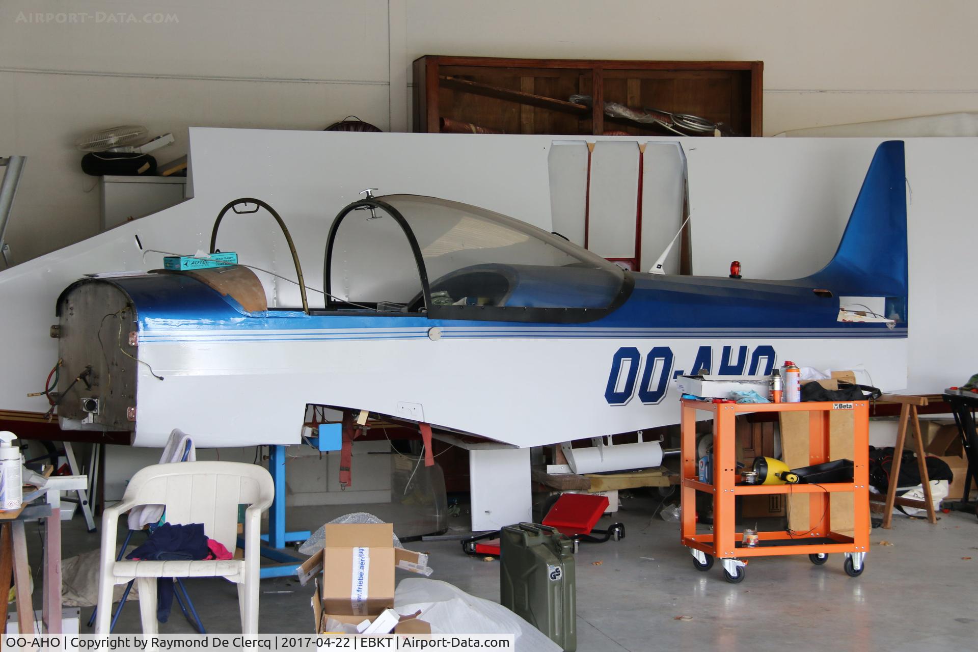 OO-AHO, Scintex CP-1315 C3 Super Emeraude C/N 924, Disassembled at Wevelgem