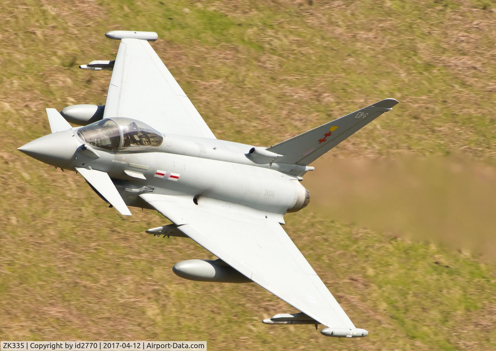 ZK335, 2012 Eurofighter EF 2000 Typhoon FGR4 C/N BS096/359, ZK335, 41 TES