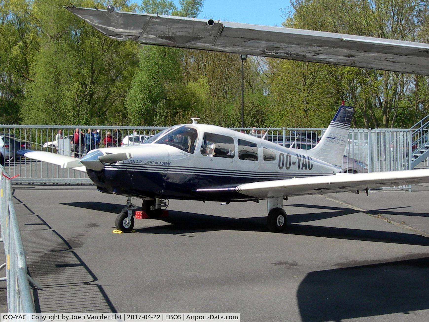 OO-YAC, 1983 Piper PA-28-161 Warrior II C/N 28-8316019, Vlaams Luchtvaartopleidingscentrum Oostende VLOC