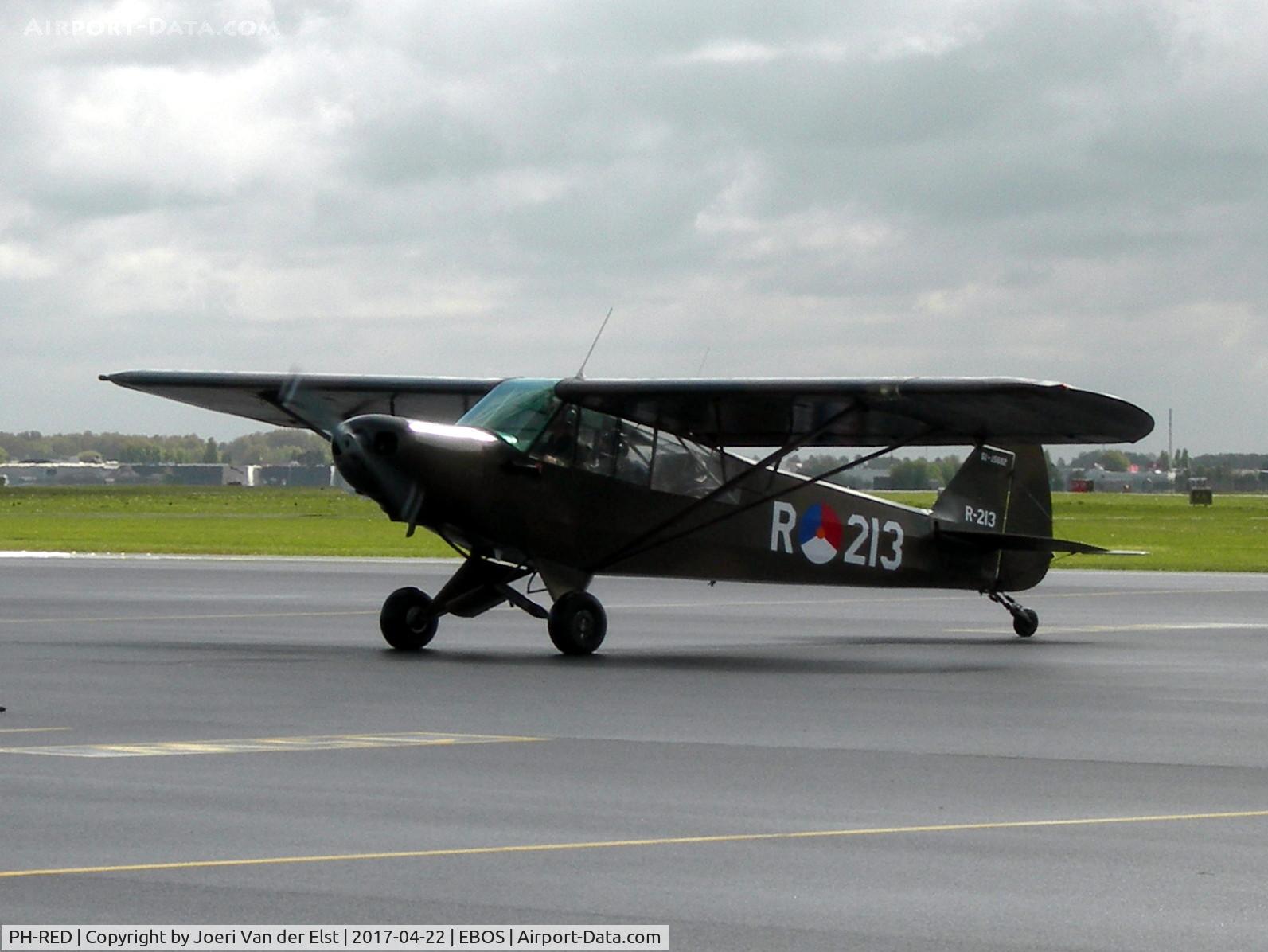 PH-RED, 1950 Piper L-21A Super Cub (PA-18-125) C/N 18-568, Luchtvaartdag 2017