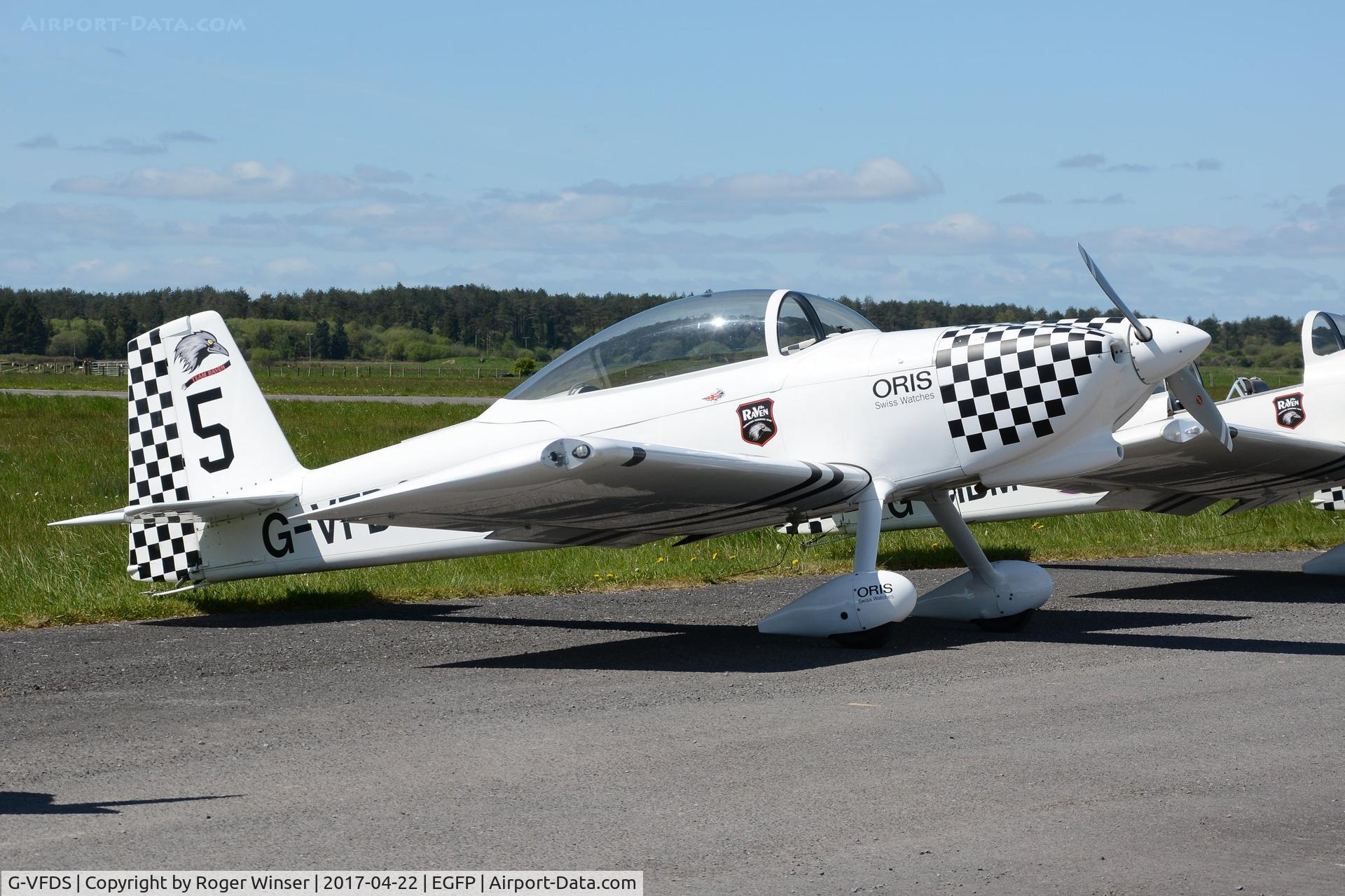 G-VFDS, 2012 Vans RV-8 C/N PFA 303-14637, Visiting RV-8, Raven 5 in Team Raven.
