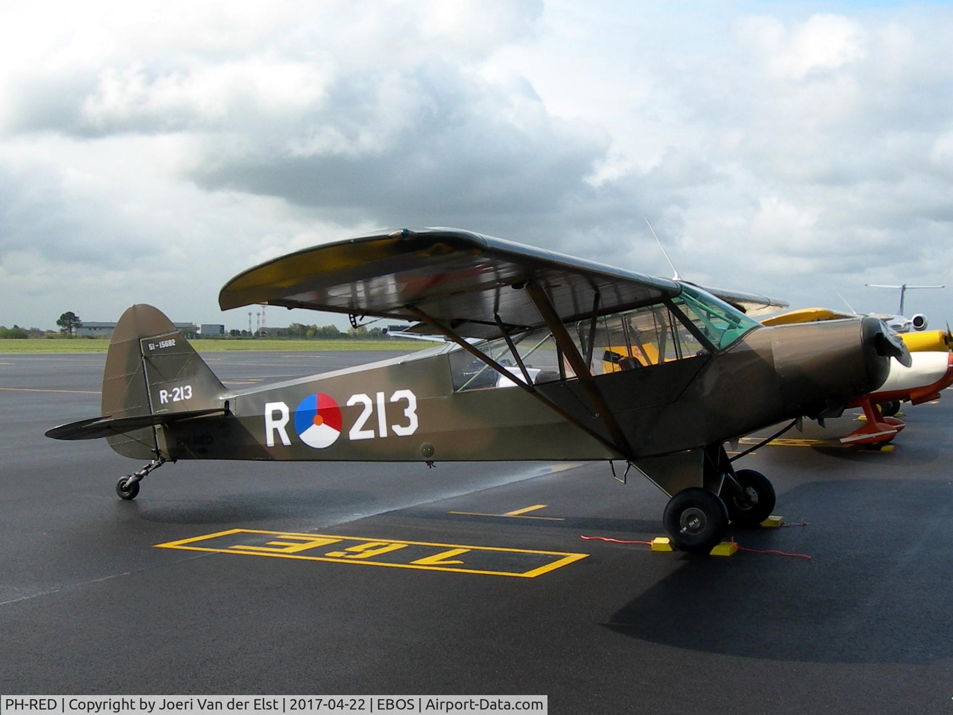 PH-RED, 1950 Piper L-21A Super Cub (PA-18-125) C/N 18-568, Luchtvaartdag 2017