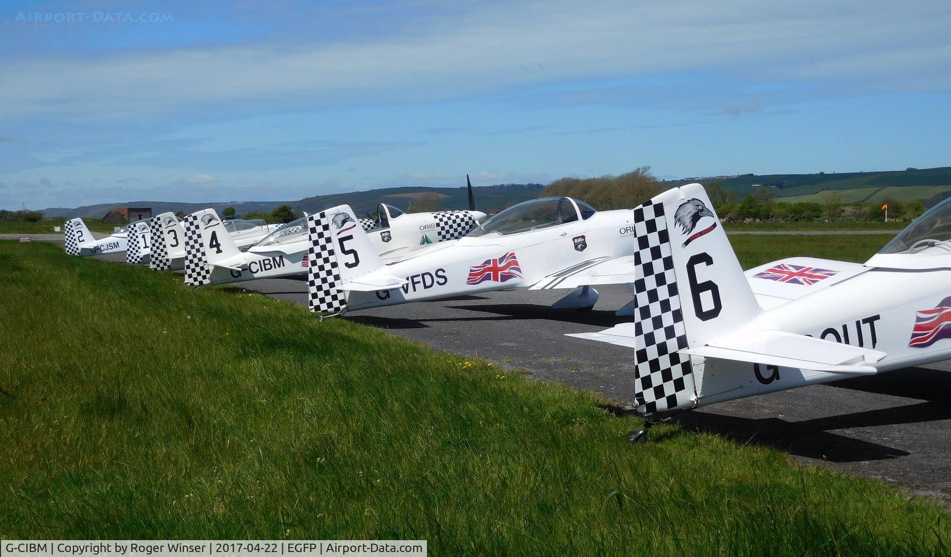 G-CIBM, 2013 Vans RV-8 C/N LAA 303-15083, Visiting RV-8, Raven 4 in Team Raven