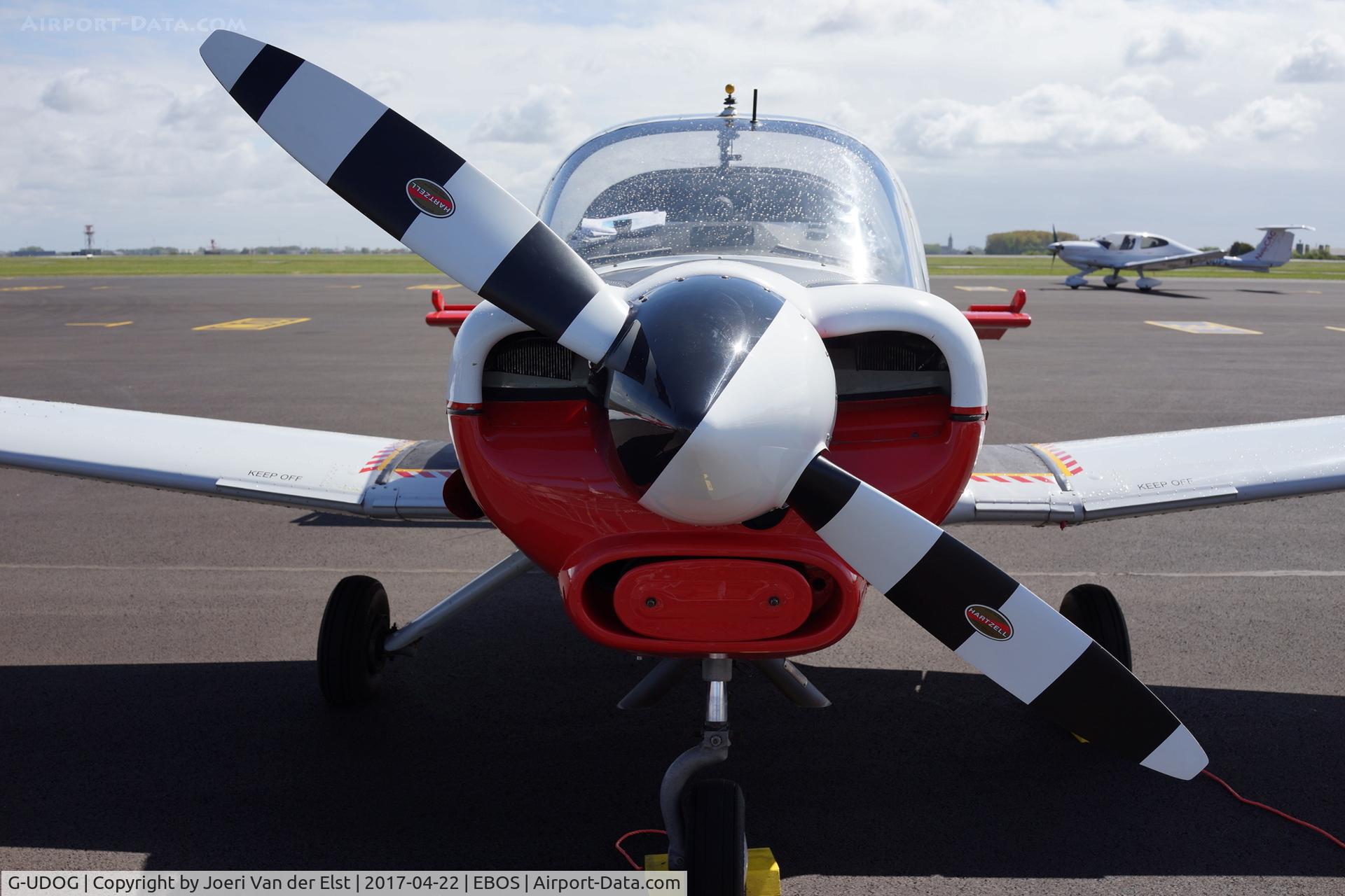 G-UDOG, 1973 Scottish Aviation Bulldog T.1 C/N BH120/204, Luchtvaartdag 2017