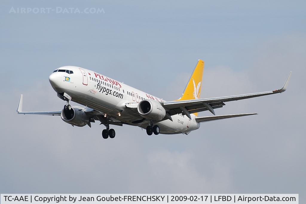 TC-AAE, 2007 Boeing 737-82R C/N 35700/2435, 