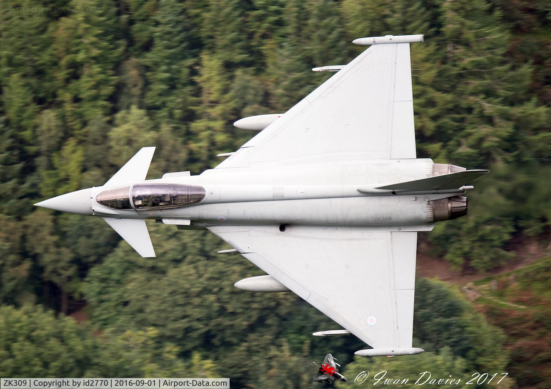 ZK309, 2010 Eurofighter EF-2000 Typhoon FGR4 C/N BS060/228, ZK309 Coningsby