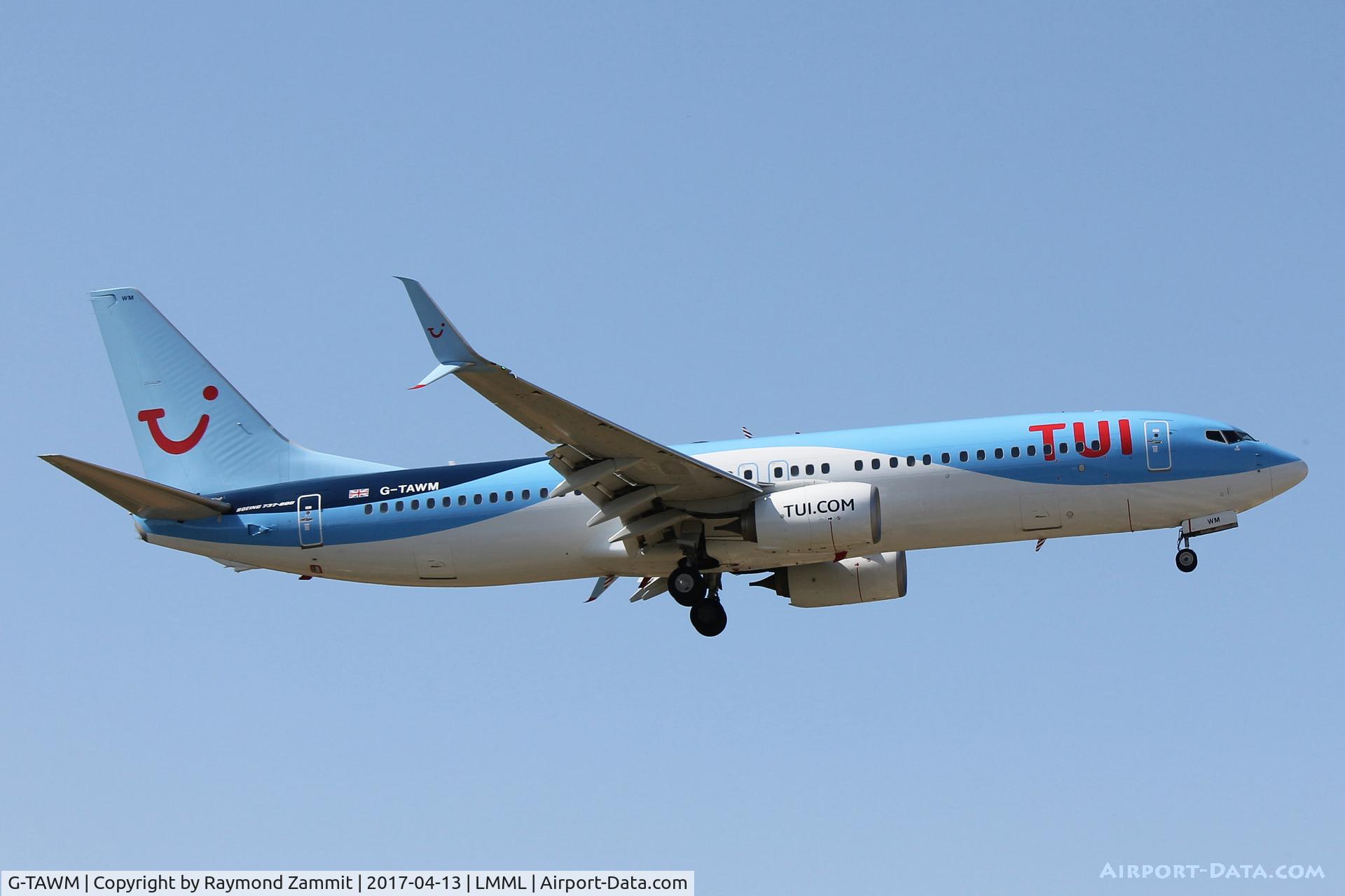 G-TAWM, 2013 Boeing 737-8K5 C/N 37249, B737-800 G-TAWM Thomson Airways