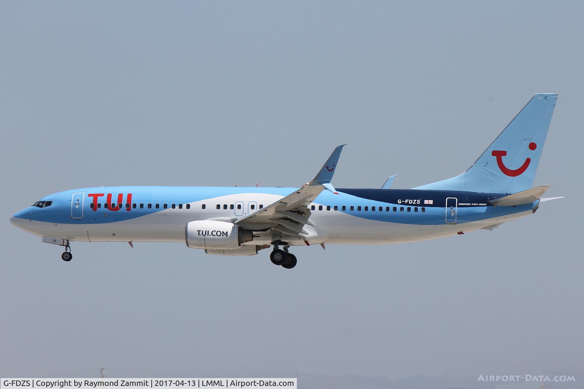 G-FDZS, 2009 Boeing 737-8K5 C/N 35147, B737-800 G-FDZS Thomson Airways