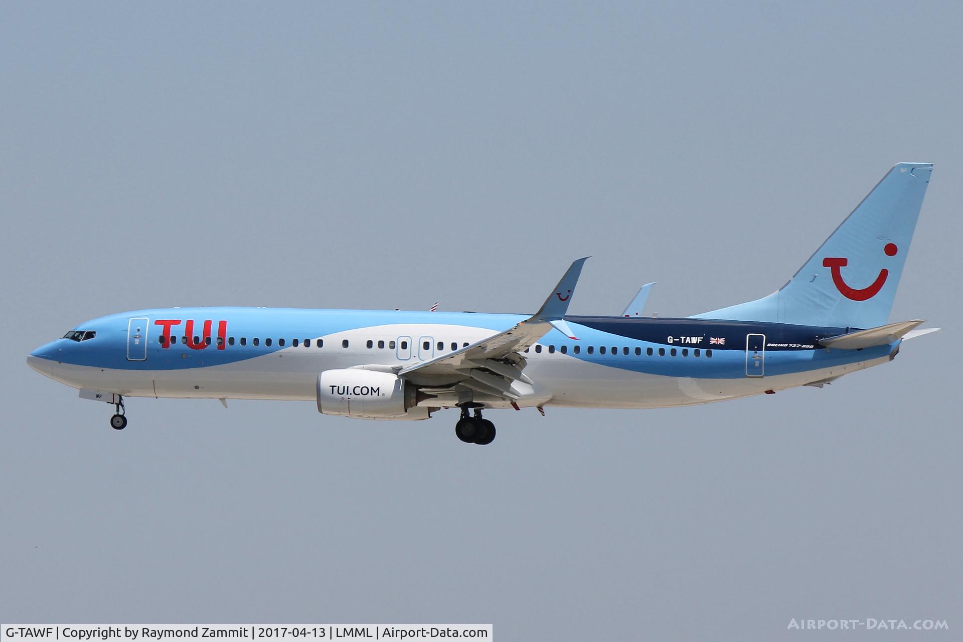 G-TAWF, 2012 Boeing 737-8K5 C/N 37244, B737-800 G-TAWF Thomson Airways