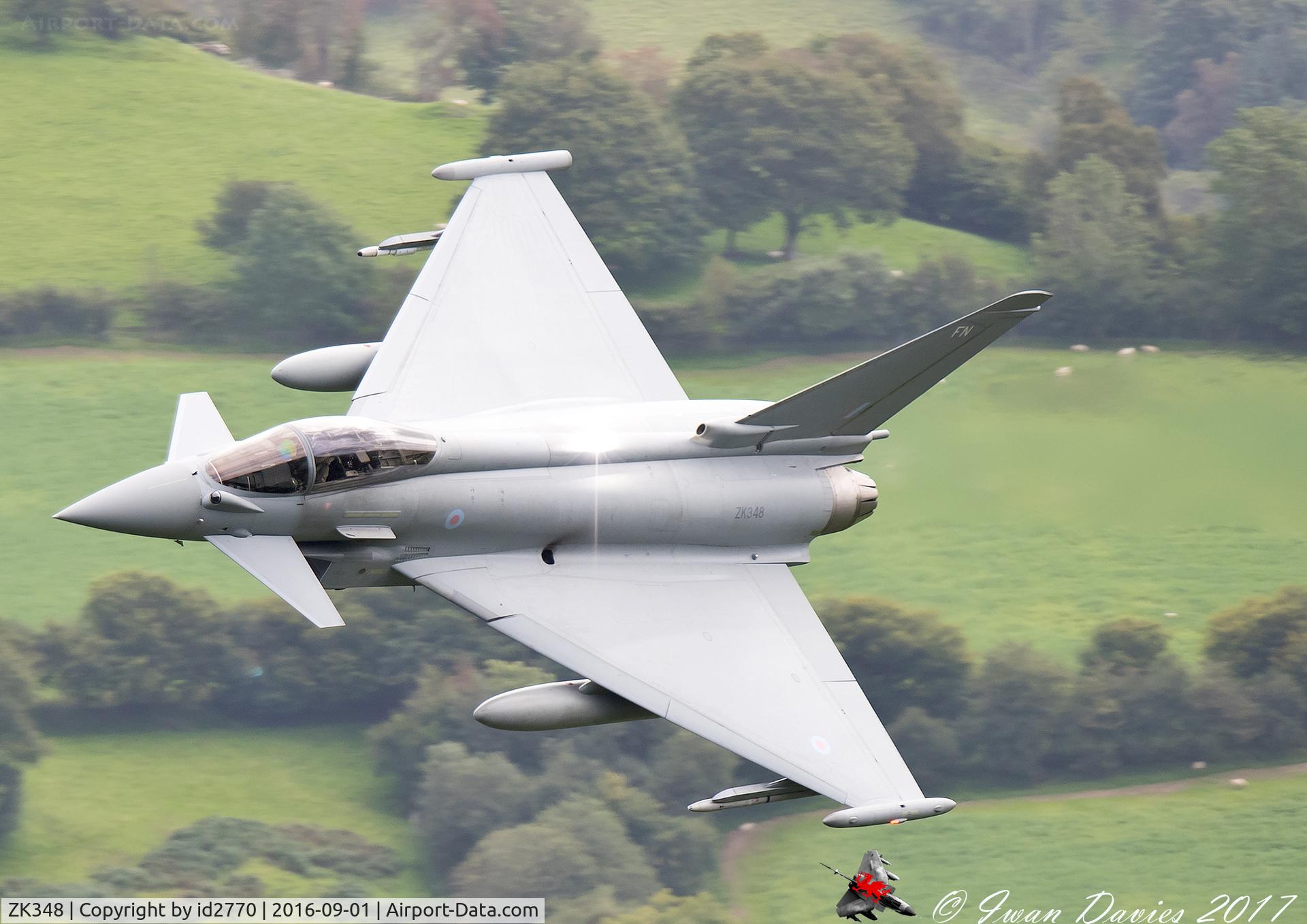 ZK348, Eurofighter EF-2000 Typhoon FGR.4 C/N BS109/396, ZK348 Coningsby