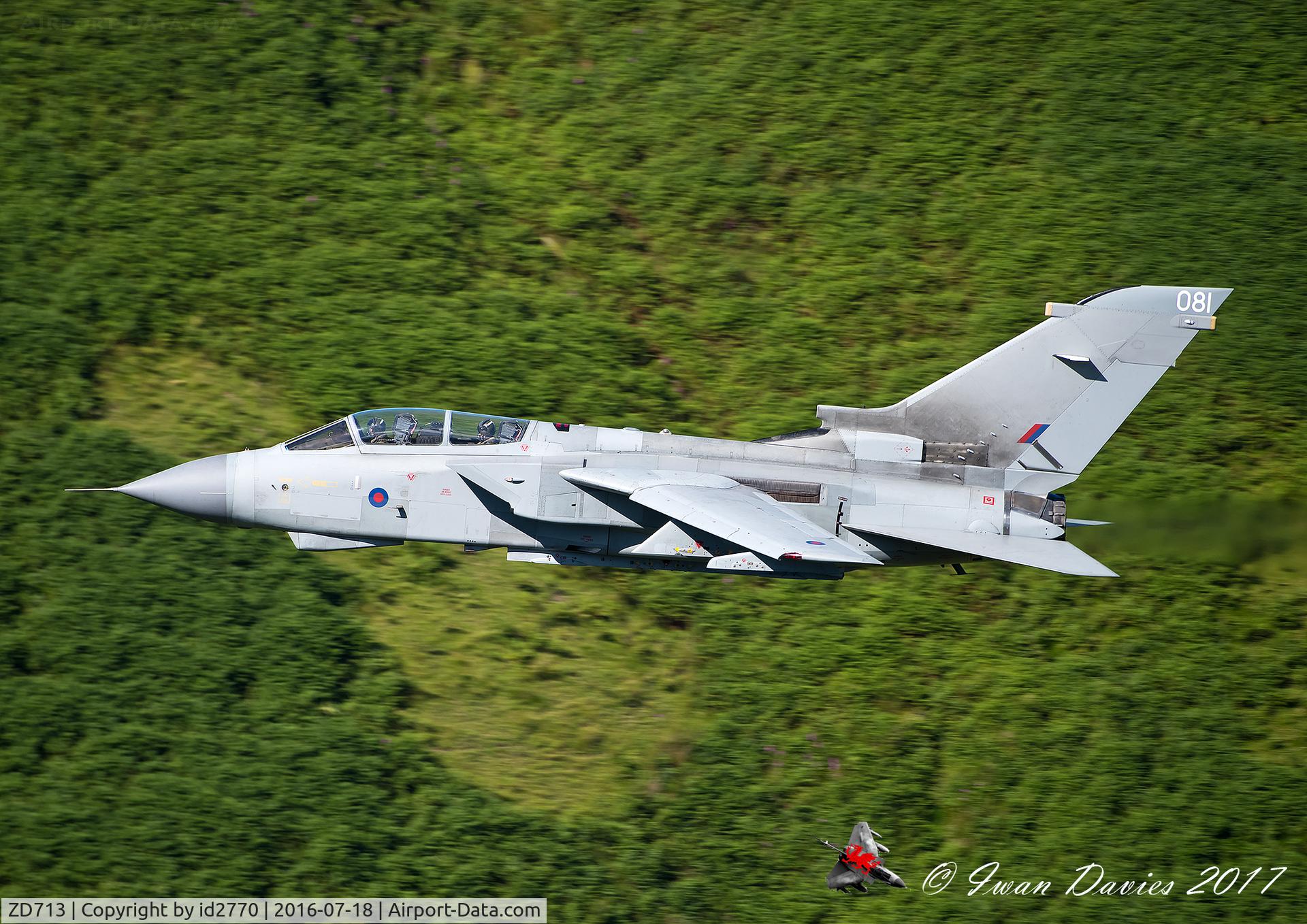 ZD713, 1984 Panavia Tornado GR.4 C/N 334/BT039/3154, ZD713 Marham