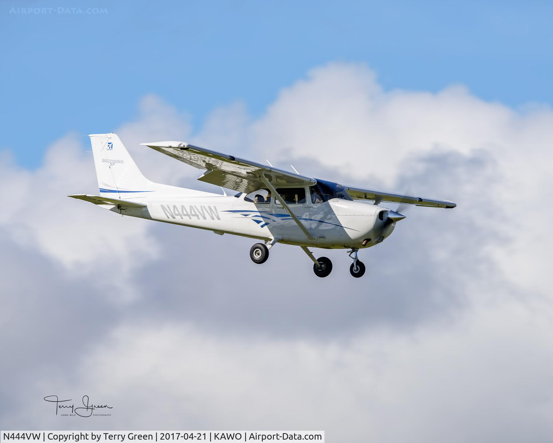 N444VW, 2016 Cessna 172S C/N 172S11666, KAWO