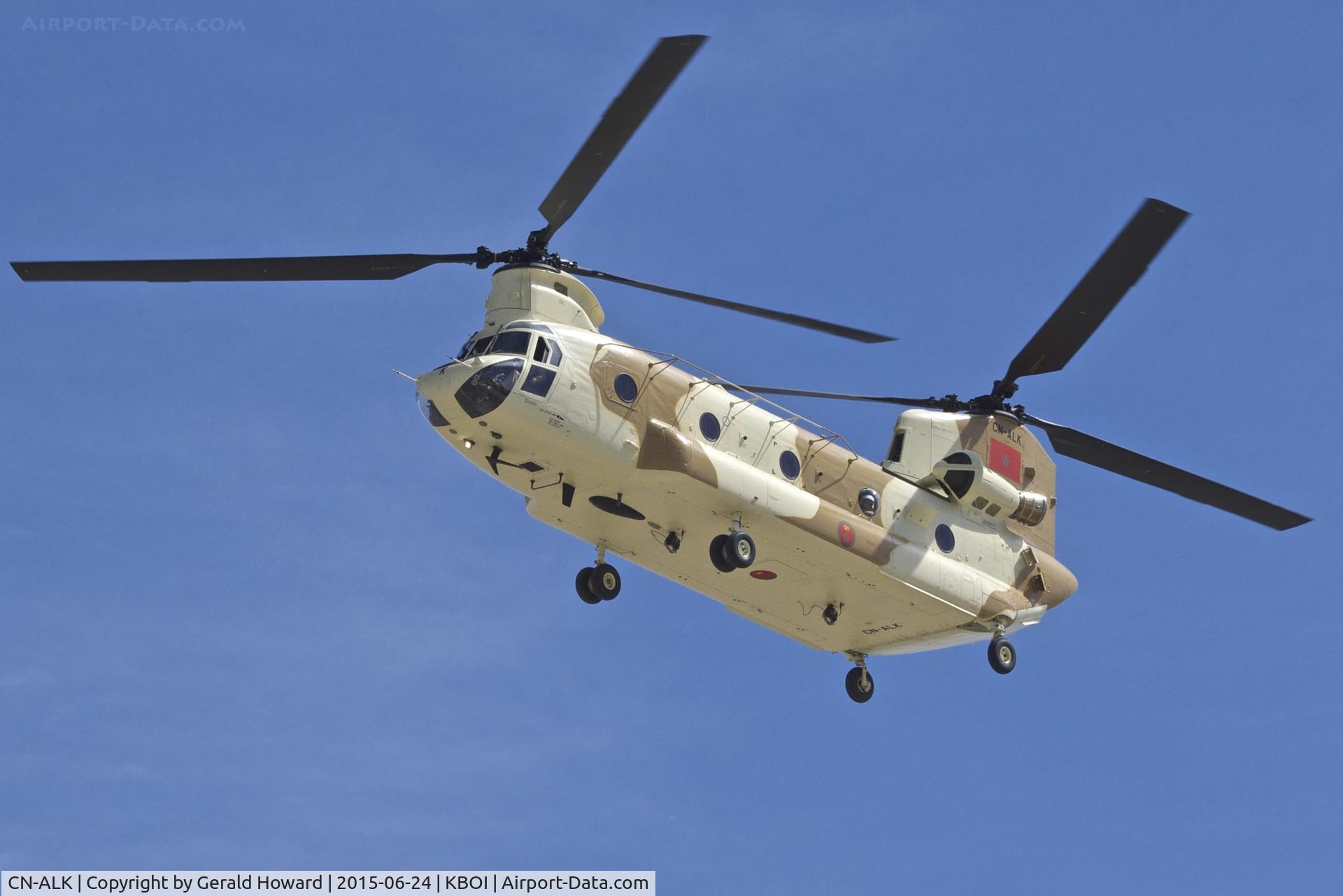 CN-ALK, 1990 Boeing CH-47D Chinook C/N M3303, Royal Moroccan Air Force.