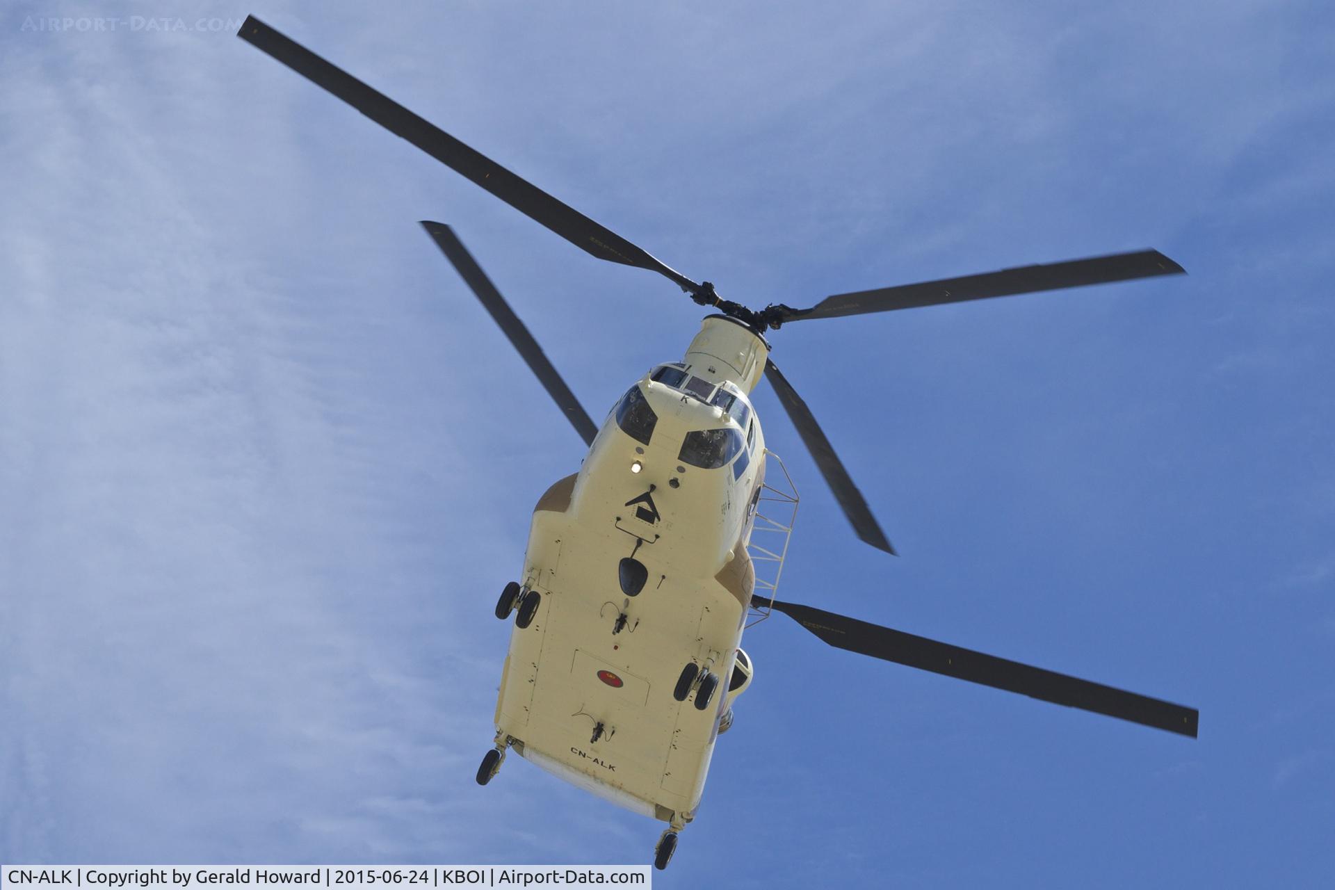CN-ALK, 1990 Boeing CH-47D Chinook C/N M3303, Royal Moroccan Air Force.