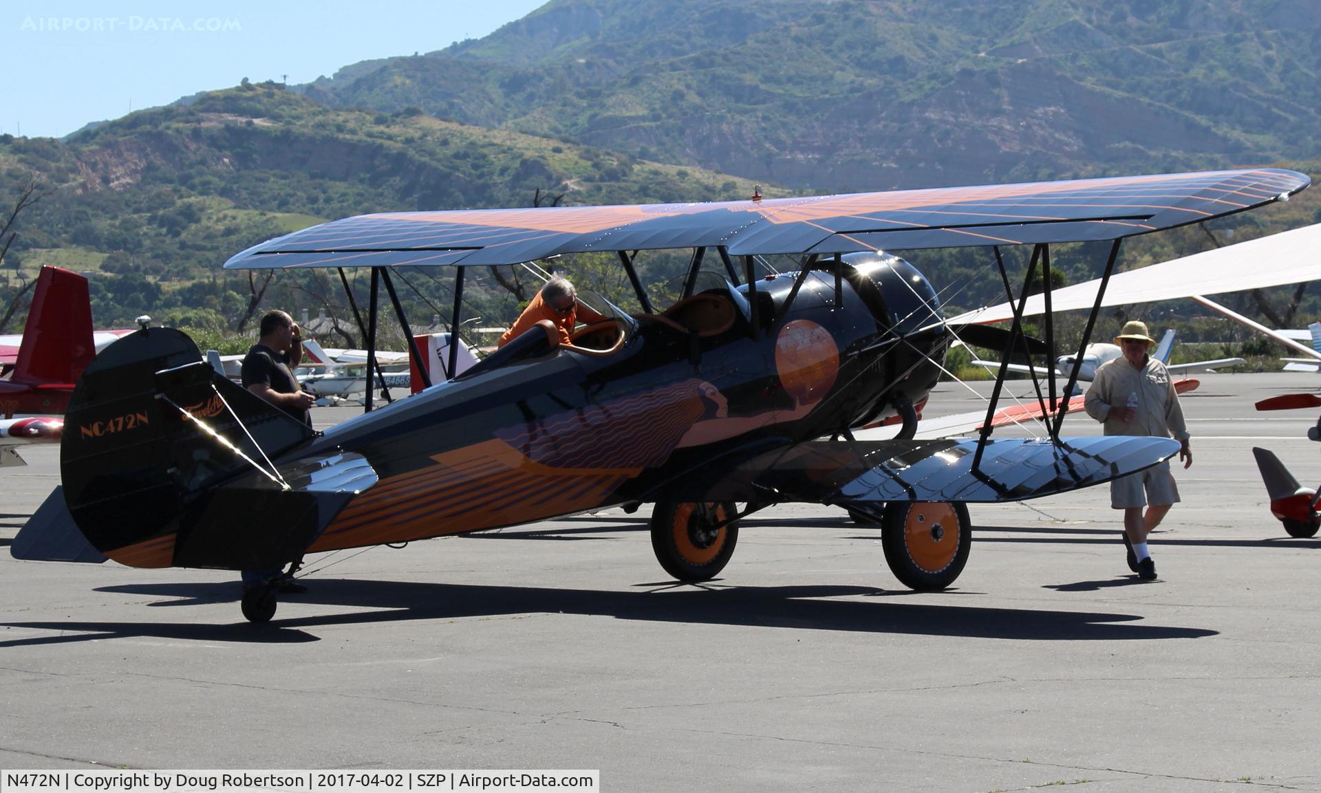 N472N, 1929 Travel Air D-4-D C/N 1362, 19129 Travel Air  D-4-D, Lycoming R680E3B 260 Hp 9 cylinder radial, spotting the aircraft