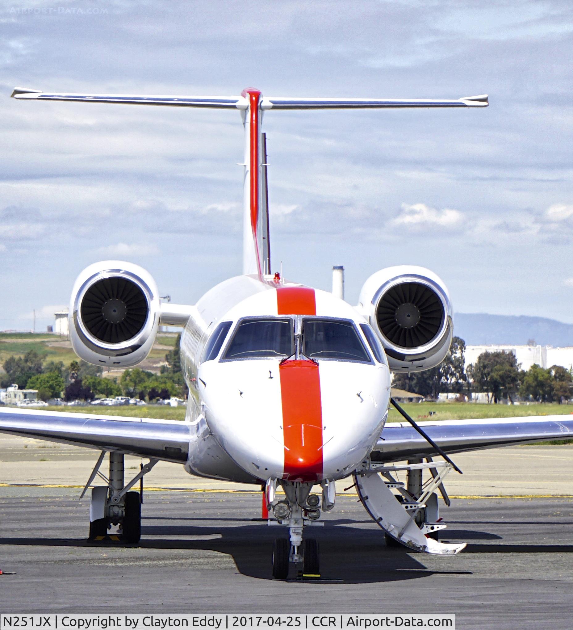N251JX, 2000 Embraer ERJ-135LR (EMB-135LR) C/N 145235, Buchanan Field Airport Concord California 2017.