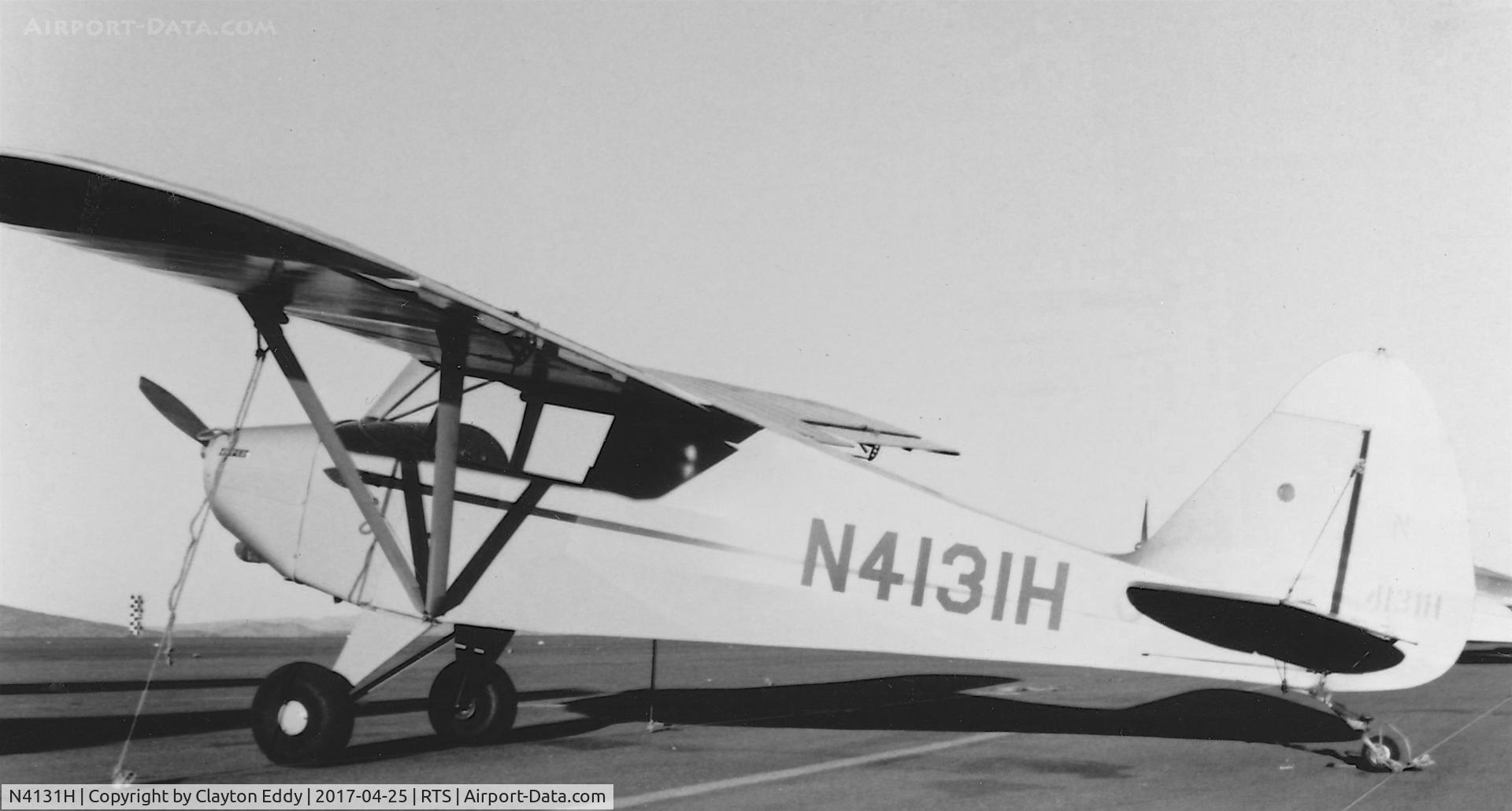 N4131H, 1948 Piper PA-15 Vagabond Vagabond C/N 15-10, Stead Airport Reno Nevada 1966.