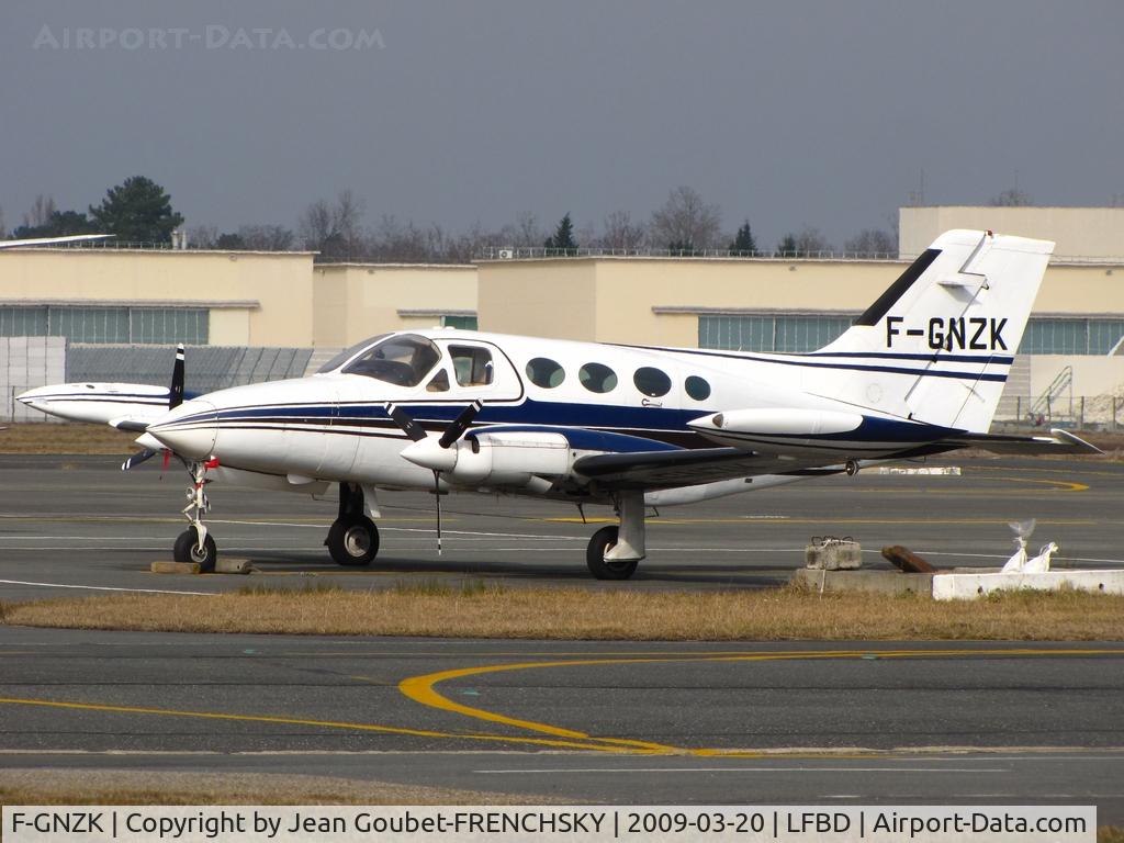 F-GNZK, 1972 Cessna 414 Chancellor C/N 414-0277, private 