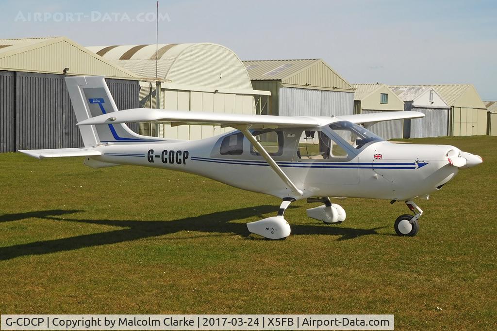 G-CDCP, 2006 Jabiru J400 C/N PFA 325-14094, Jabiru J400, Fishburn Airfield, UK. March 24th 2017.