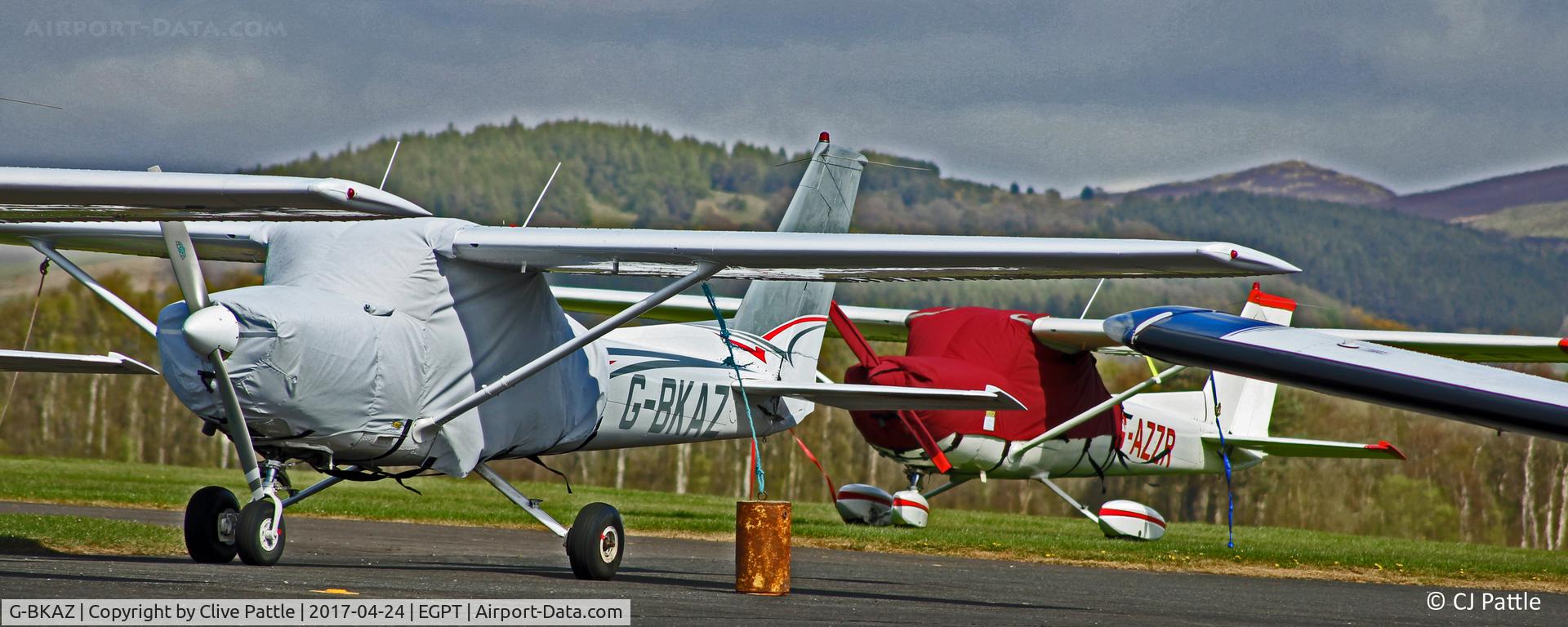 G-BKAZ, 1979 Cessna 152 C/N 152-82832, Apron at Perth
