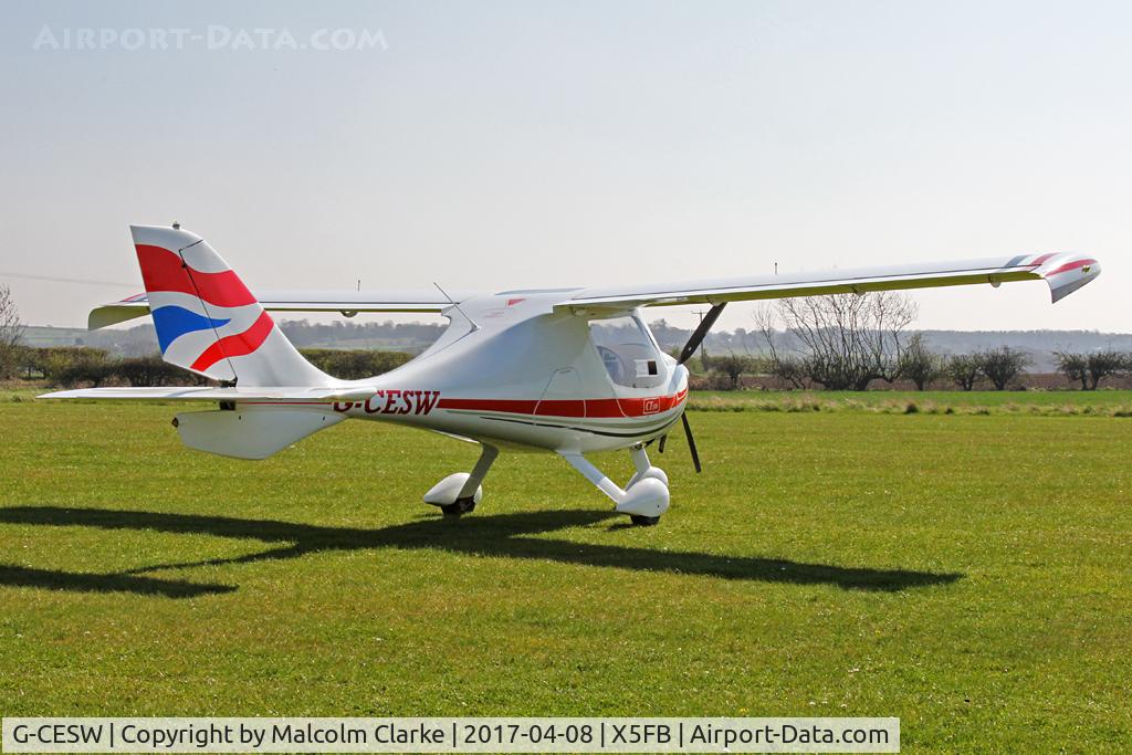 G-CESW, 2007 Flight Design CTSW C/N 8296, Flight Design CTSW, Fishburn Airfield UK. April 8th 2017.