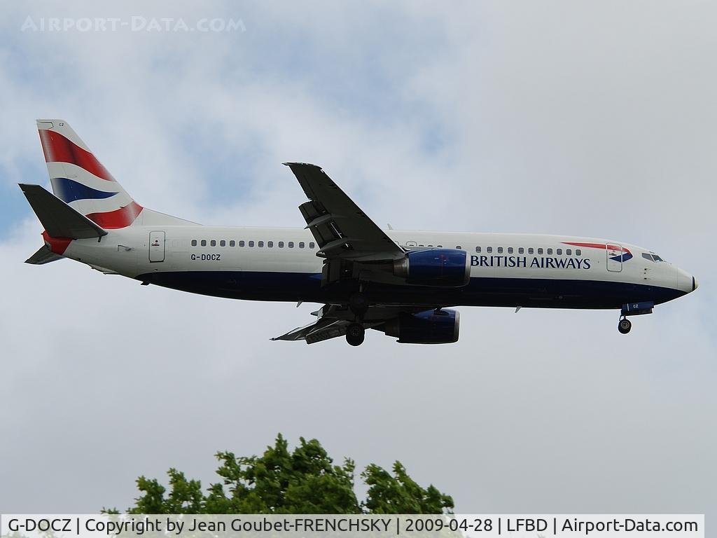 G-DOCZ, 1993 Boeing 737-436 C/N 25858, 